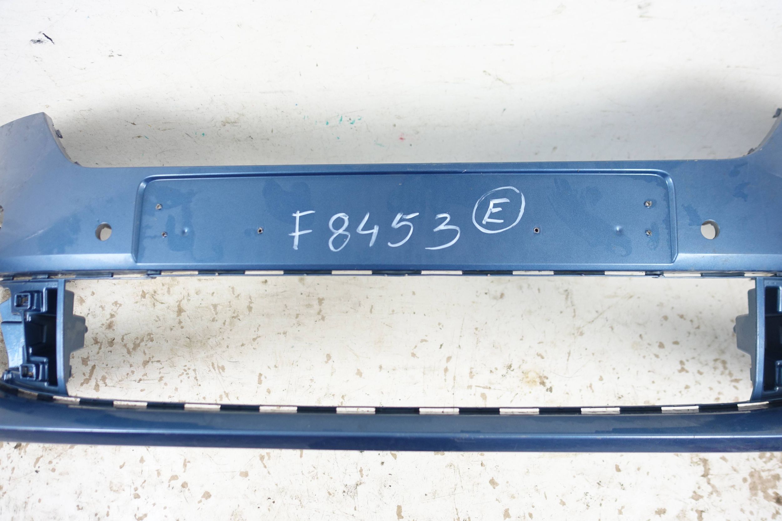bumper front front SKODA FABIA 3 III 6V0 LIFT 2018-2021 4xPDC 6V0807221F
