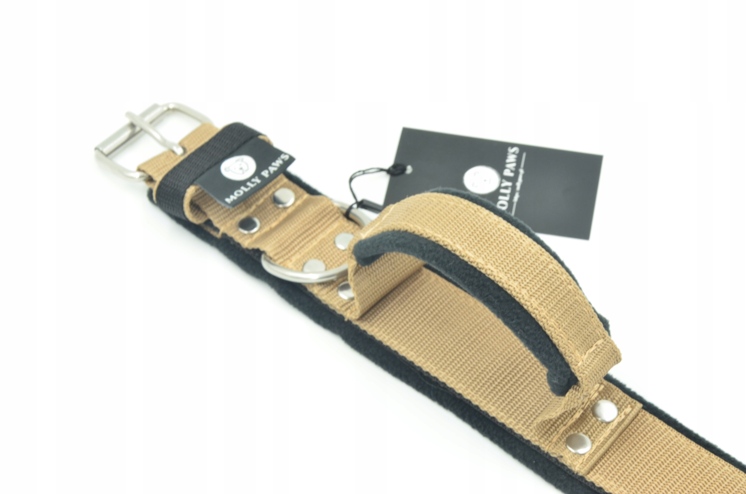 Levně Obojek pro psa s rukojetí velikost 39 Cm – 46 cm tolerance +/- 1 cm