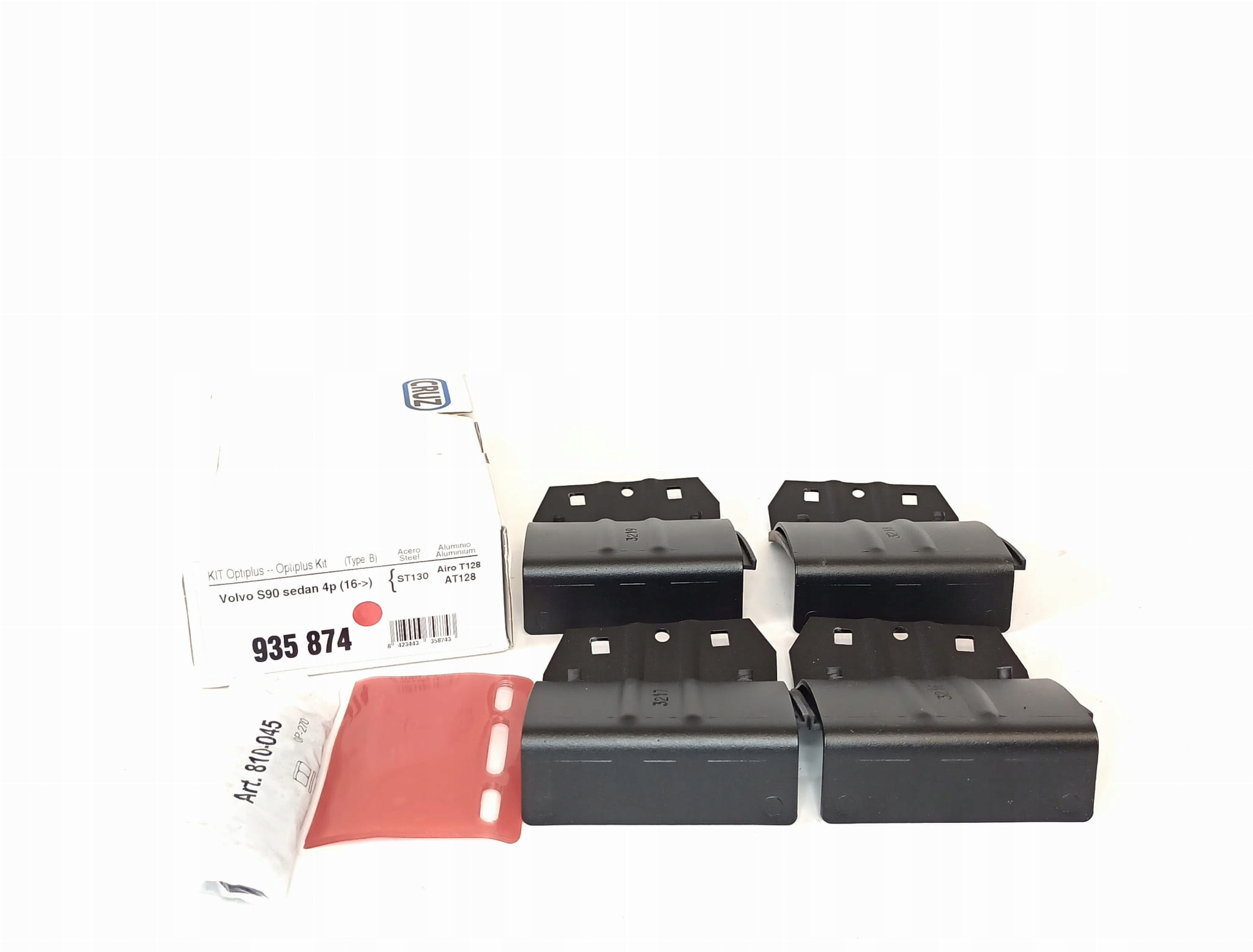 Bagażnik dachowy Volvo S90 4d ( 16- ) CRUZ Airo Szerokość belki 80 mm