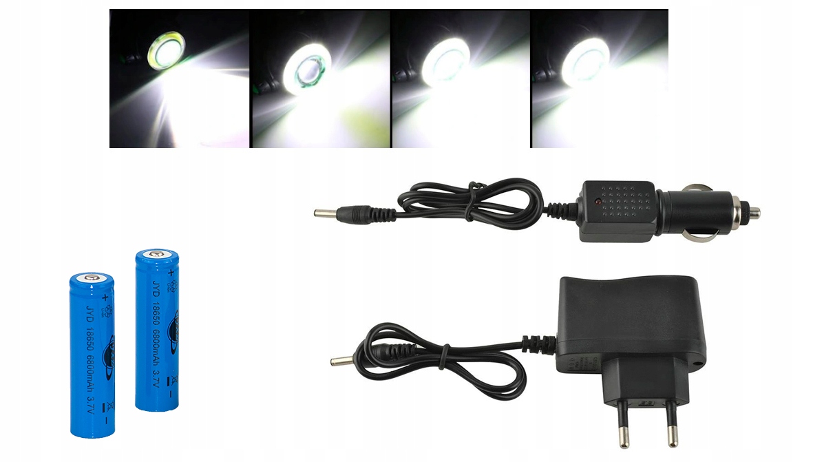 LATARKA CZOŁOWA LED CZOŁÓWKA RING COB XM-L T6 Rodzaj czołowa