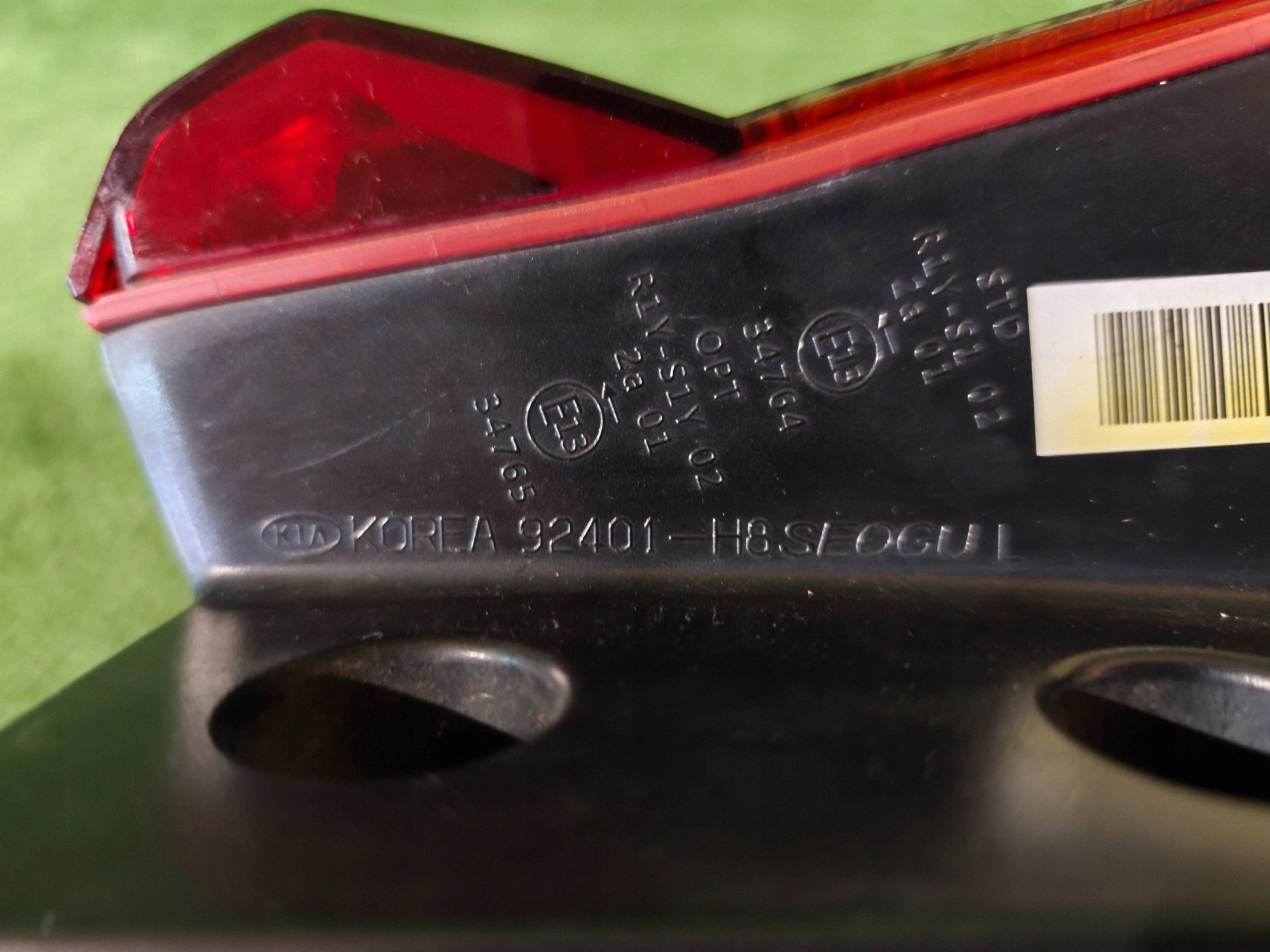 light rear part rear left KIA STONIC 17- NR.L195