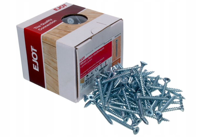 

Wkręty do drewna ocynk Ejot 4x25 200szt. Torx