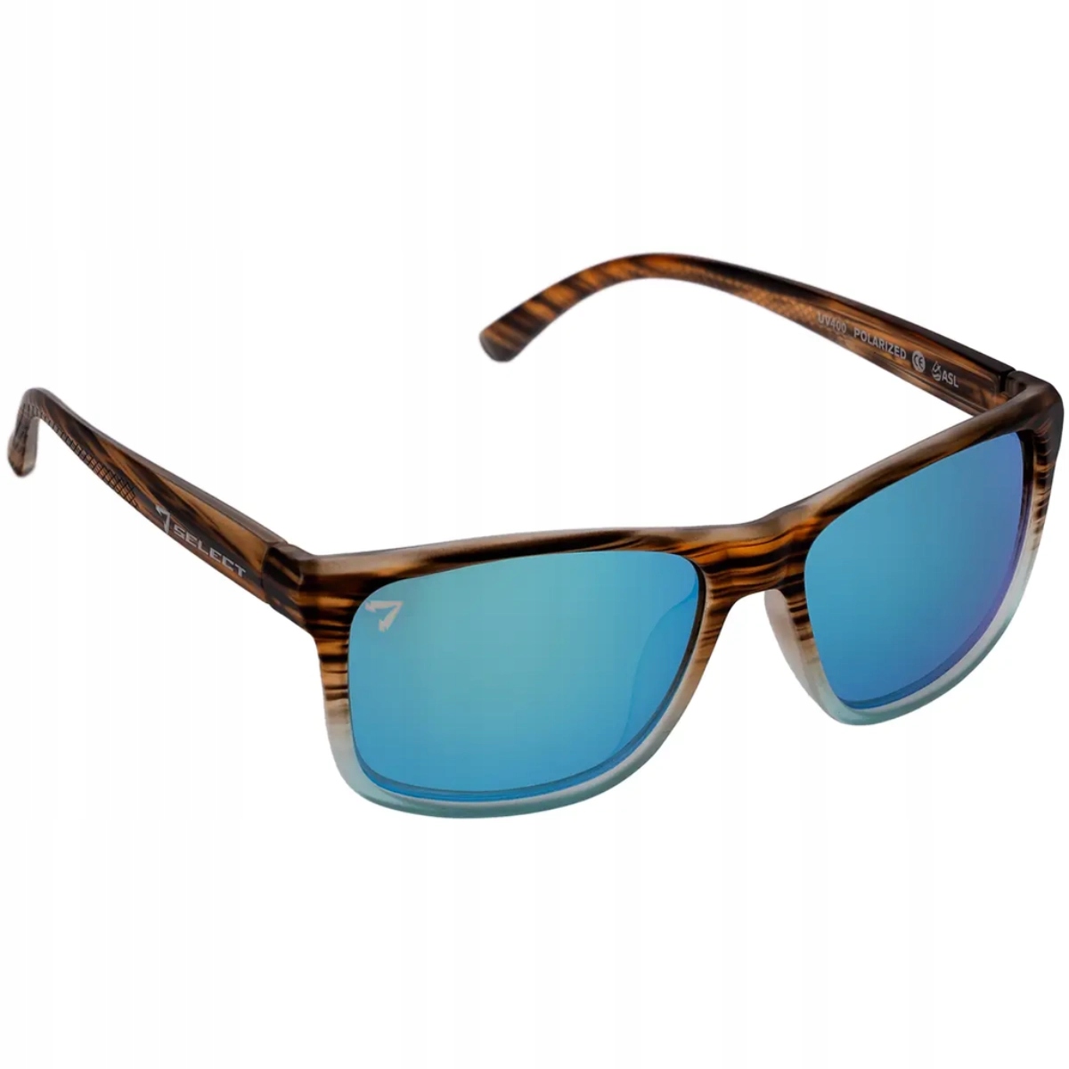 Okulary Select Jungle Brown Floating polaryzacja