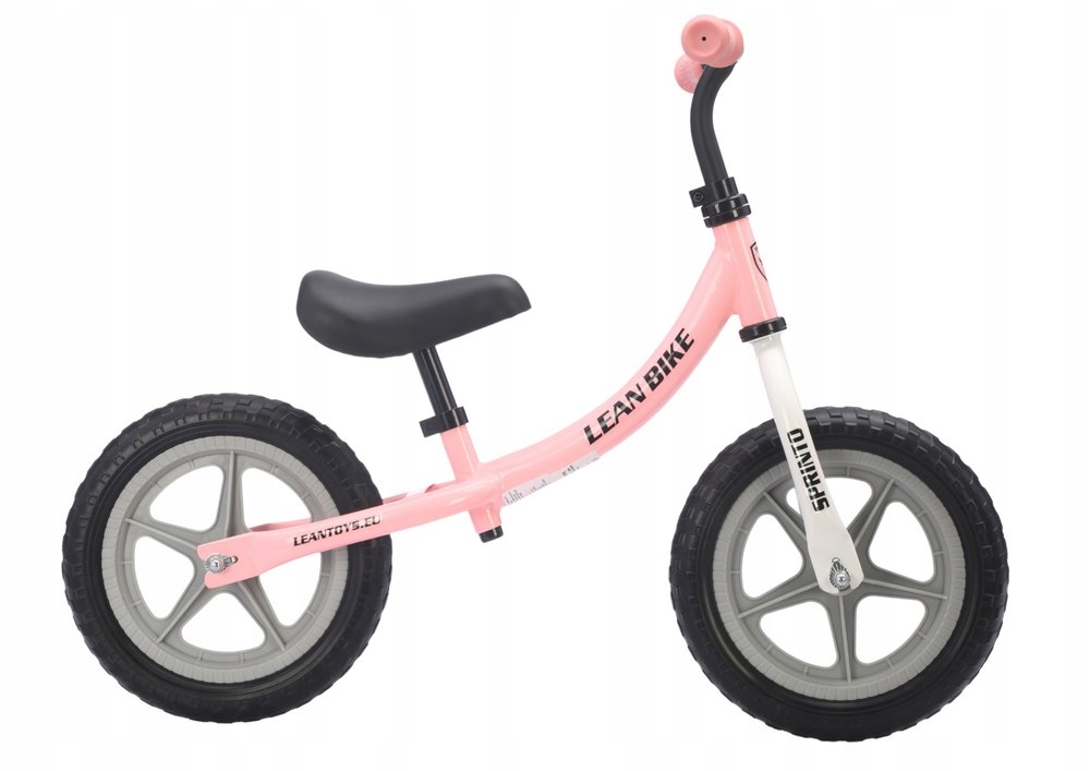 Rower Biegowy Sprinto Rowerek Do Odpychania Różowy Lean Trike