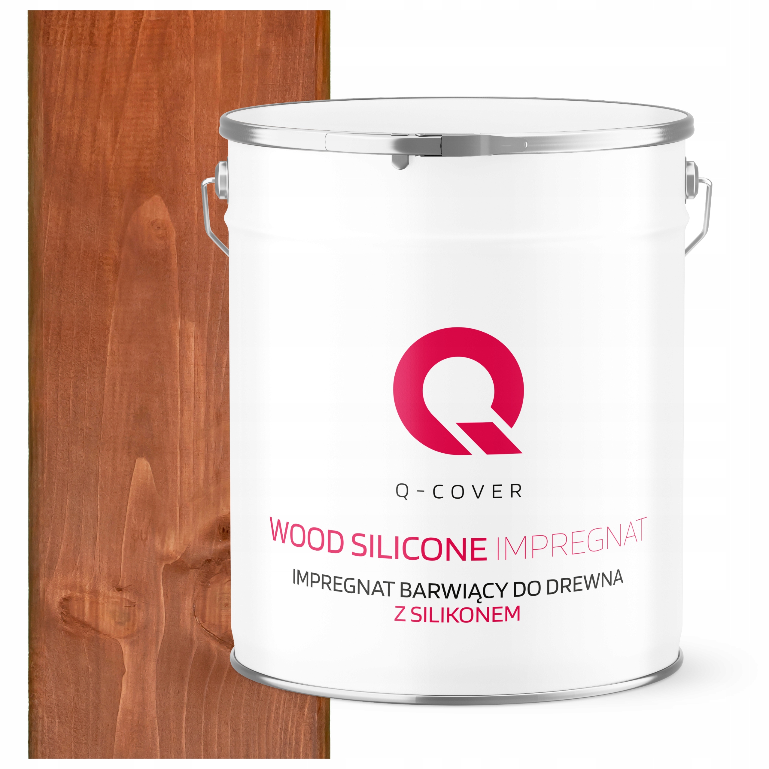 Impregnace Na Dřevo Extra Barva Se Silikonem Chránící Barvy Světlý Ořech 5L