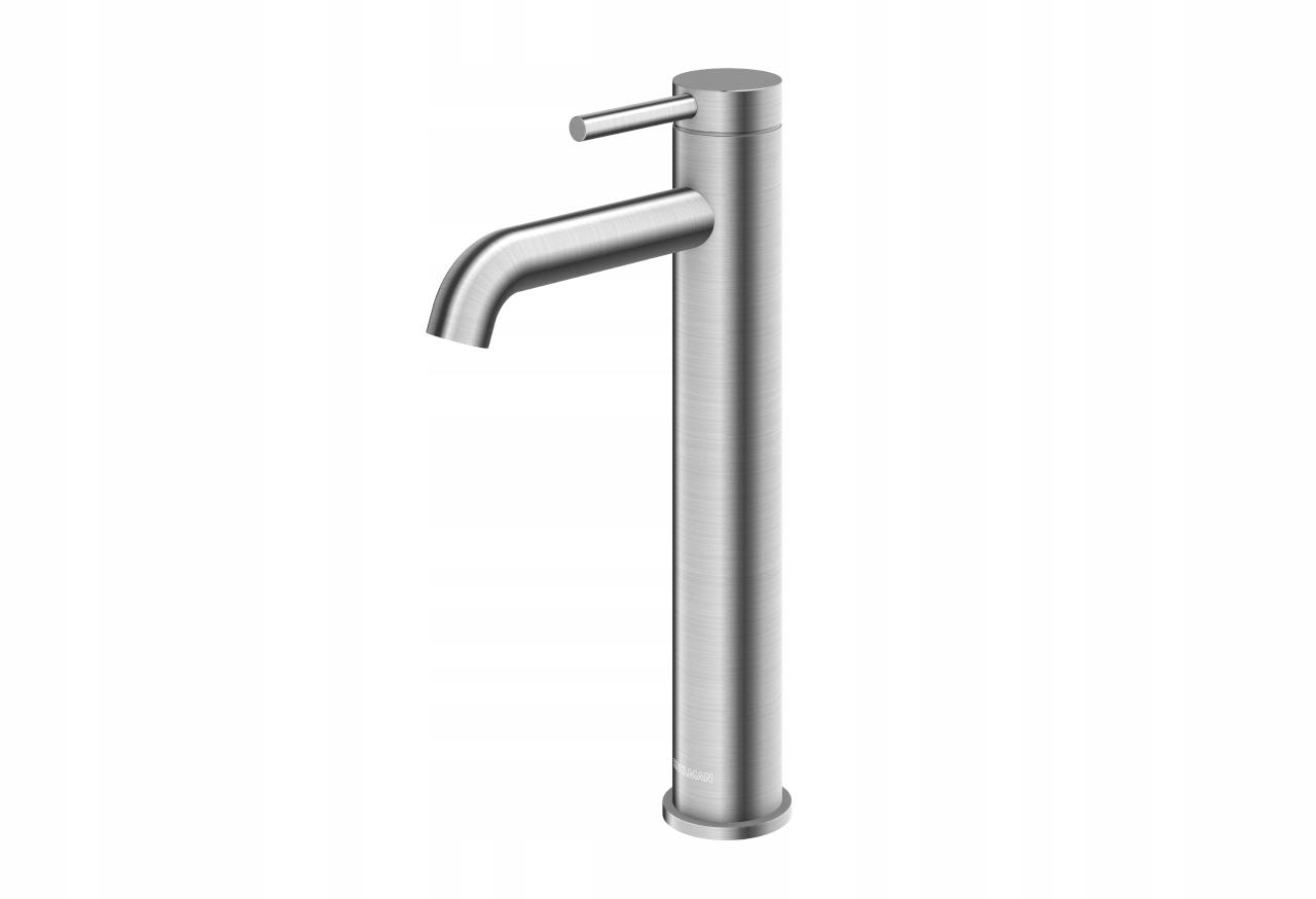 Bateria umywalkowa stojąca Kohlman Axel Brushed Nickel QB170ABN