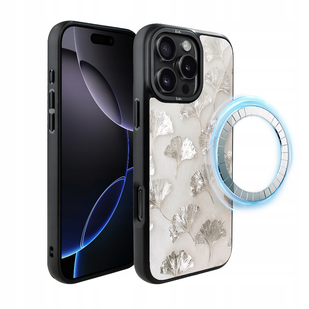 Pouzdro pro iPhone 16 Pro Max Ibizu DropGuard Matt s MagSafe, Bílý Onysk