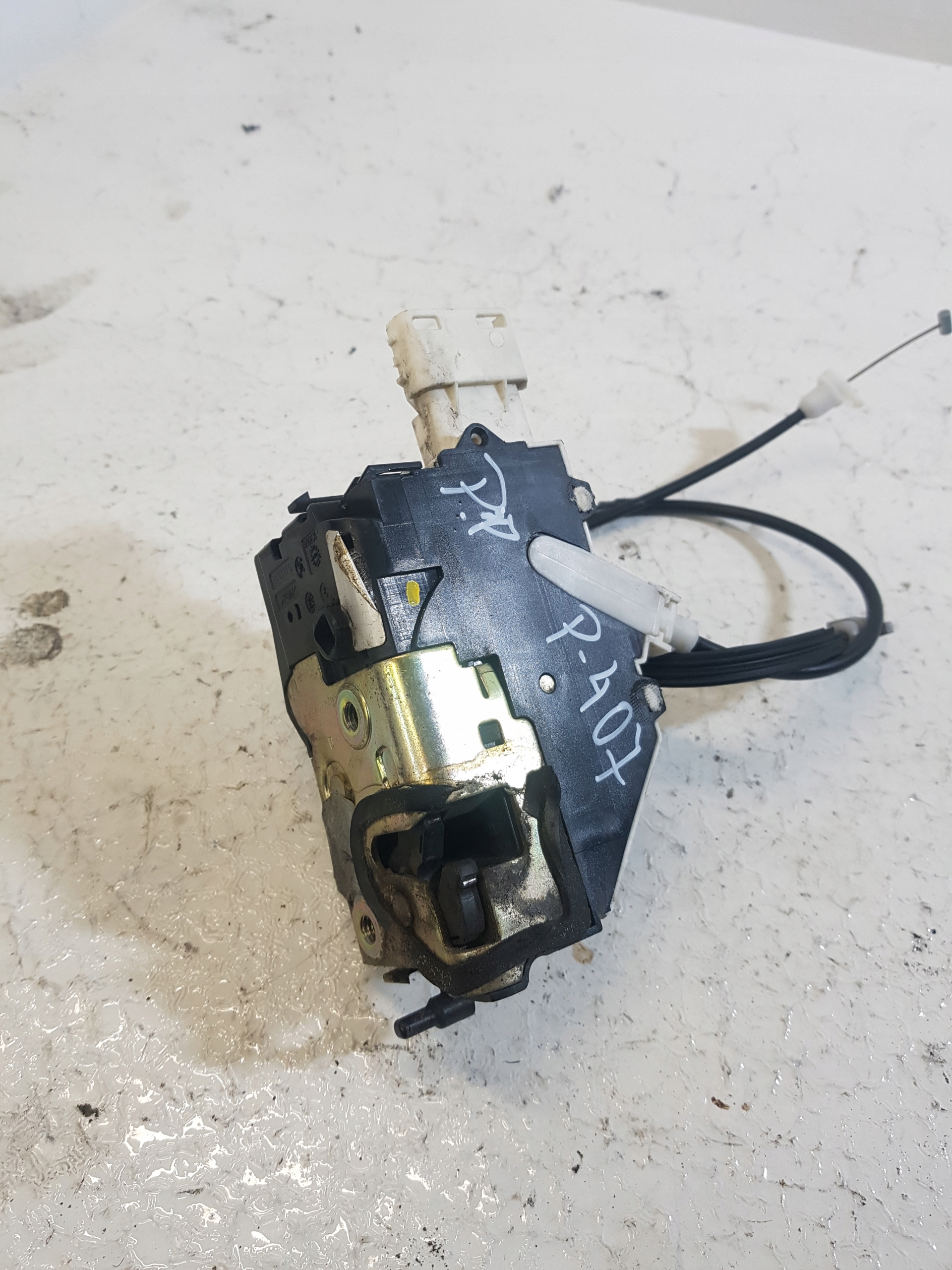 lock door CENTRALNY right front PEUGEOT 407