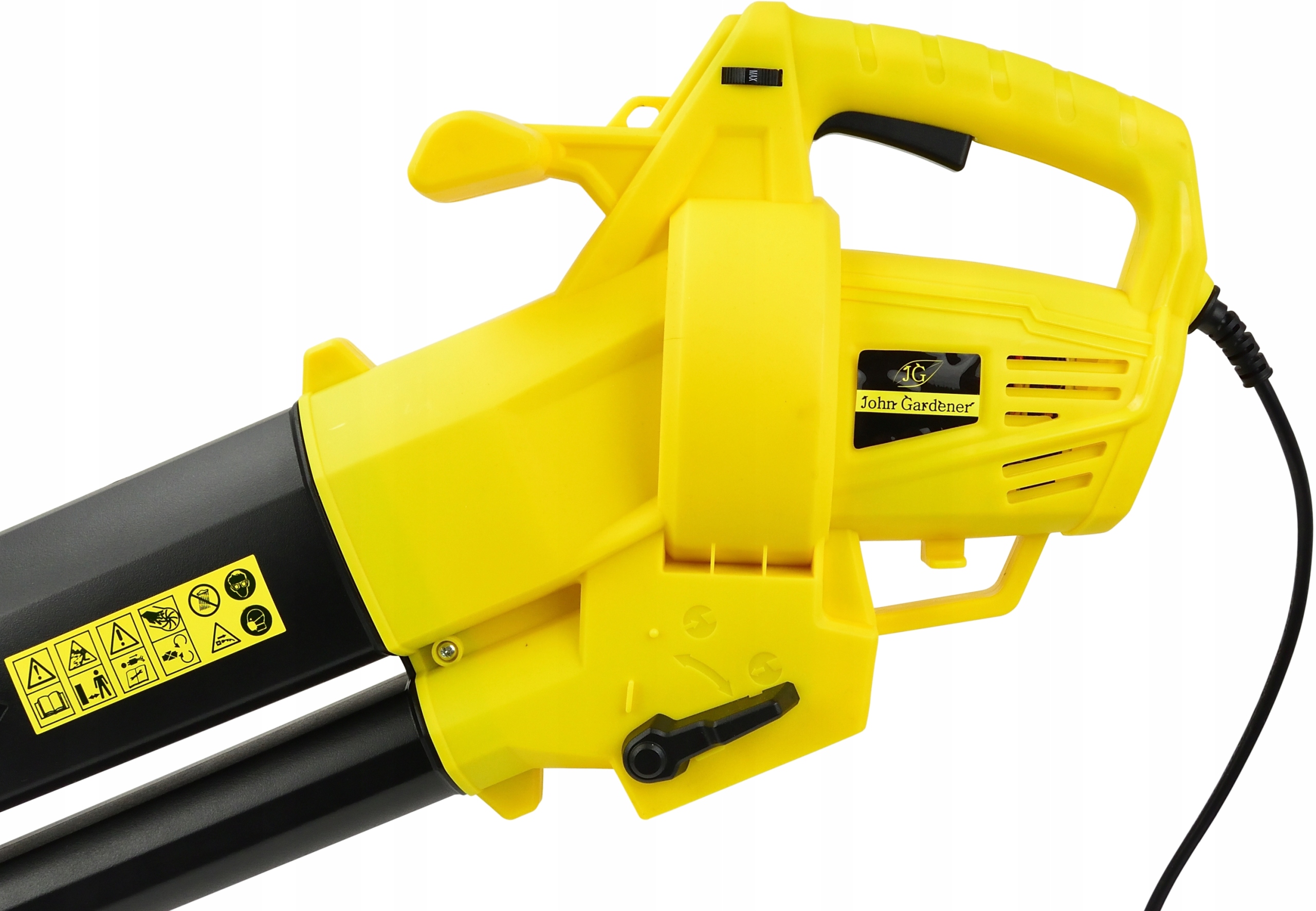 ODKURZACZ DO LIŚCI DMUCHAWA ELEKTRYCZNA 3W1 3300W Waga narzędzia 3.5 kg