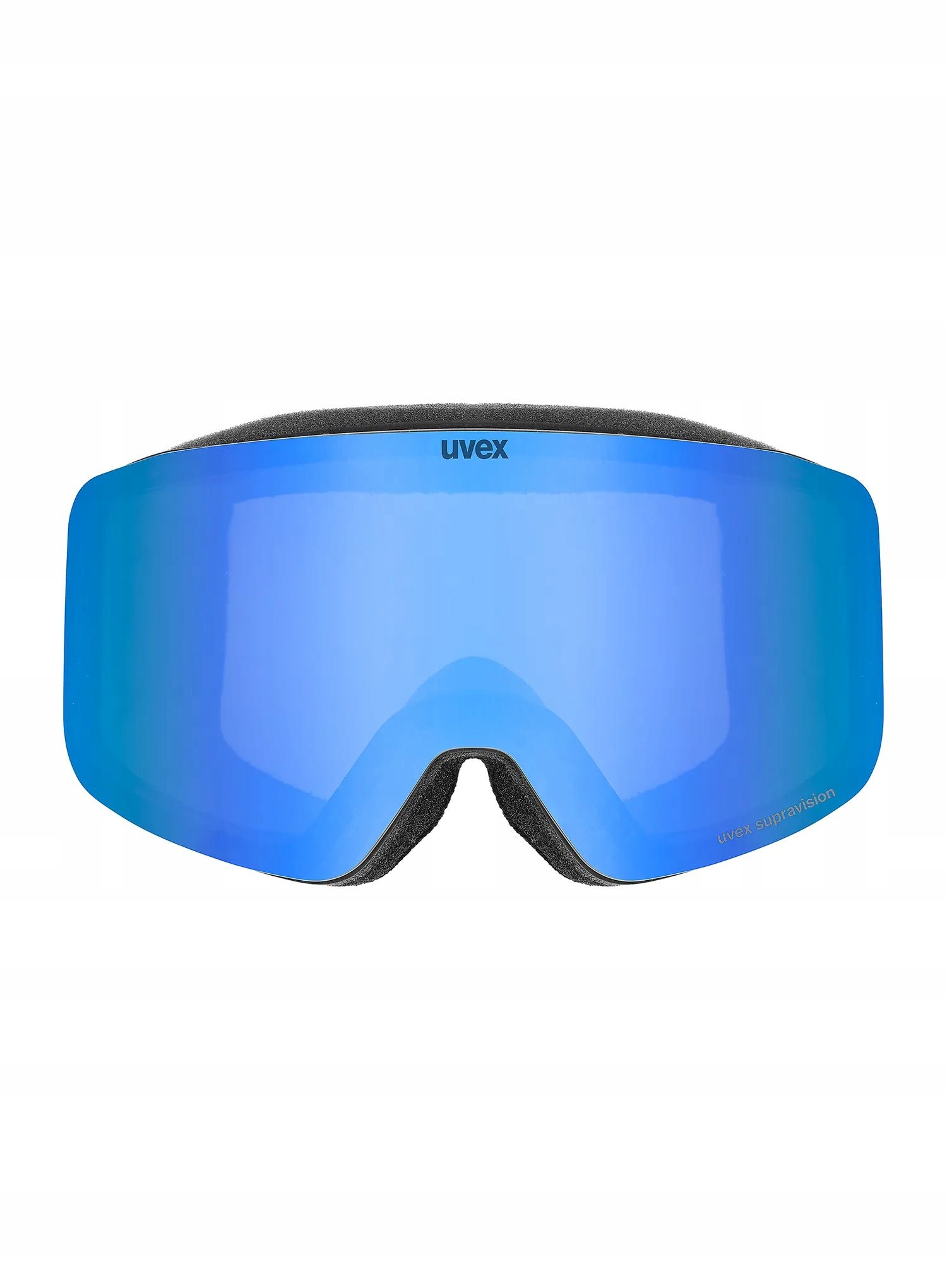 Dětské lyžařské brýle Uvex pwdr Fm černá matt dl/modrá čirá barva