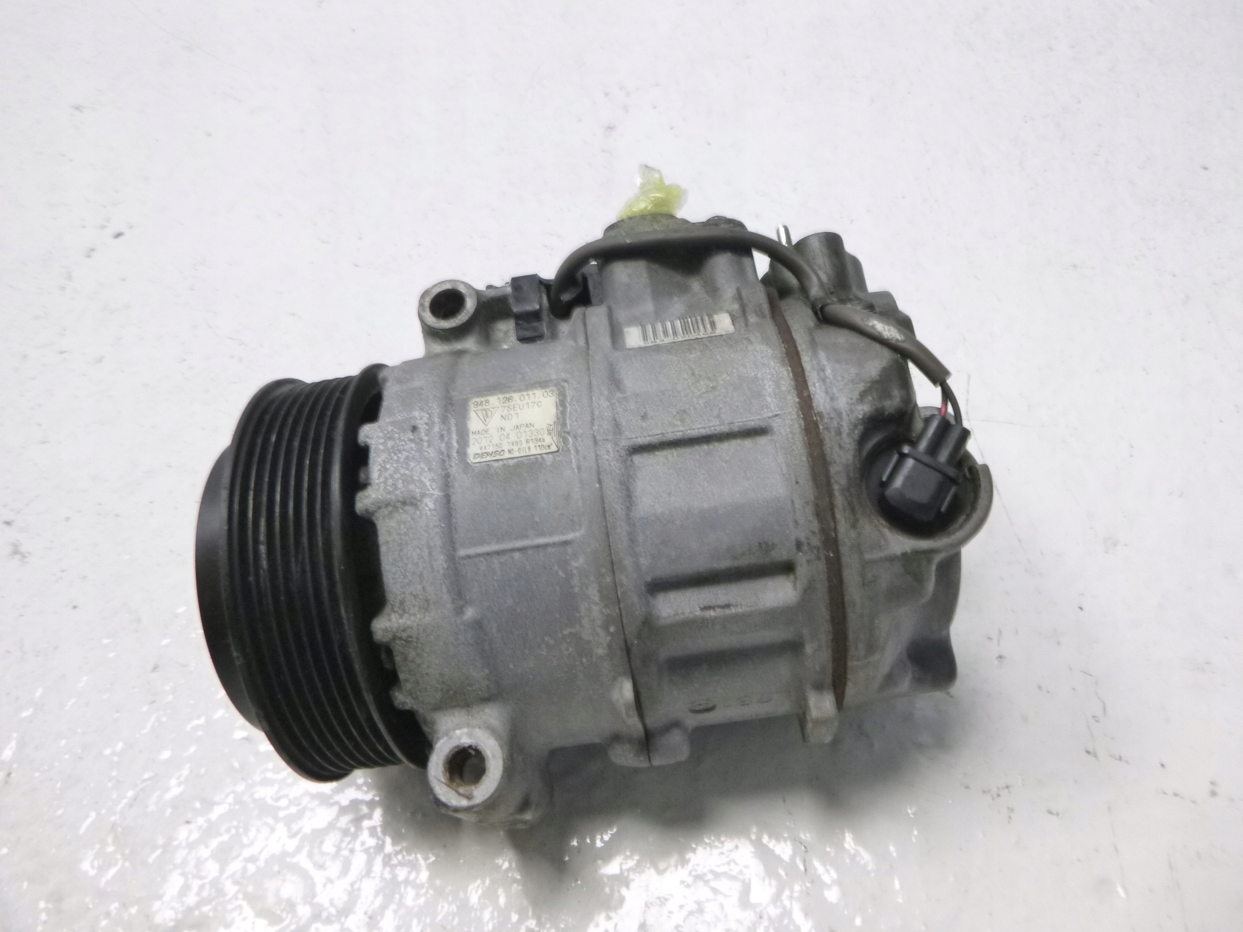 PANAMERA GTS 4.8 compressor compressor; of the air conditioning