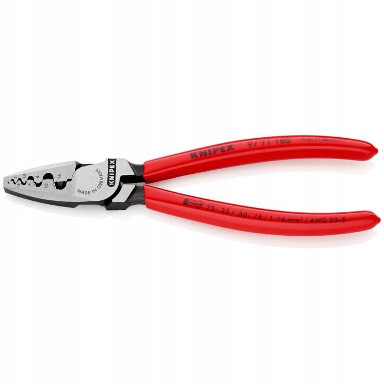 

Knipex Szczypce Do Zagniatania Tulejek 97 71 180