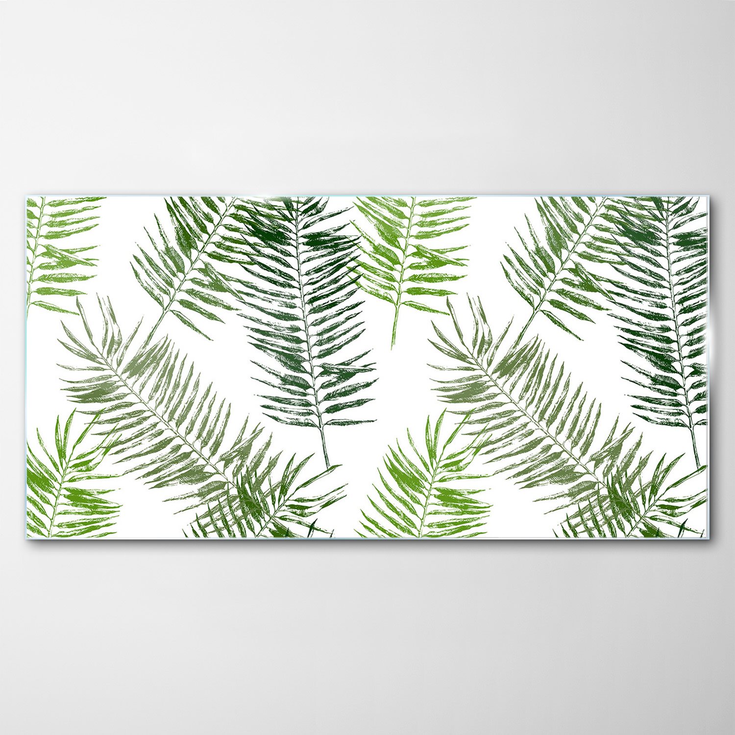 

Obraz Szklany Dekor Palma Abstrakcja Liść 120x60