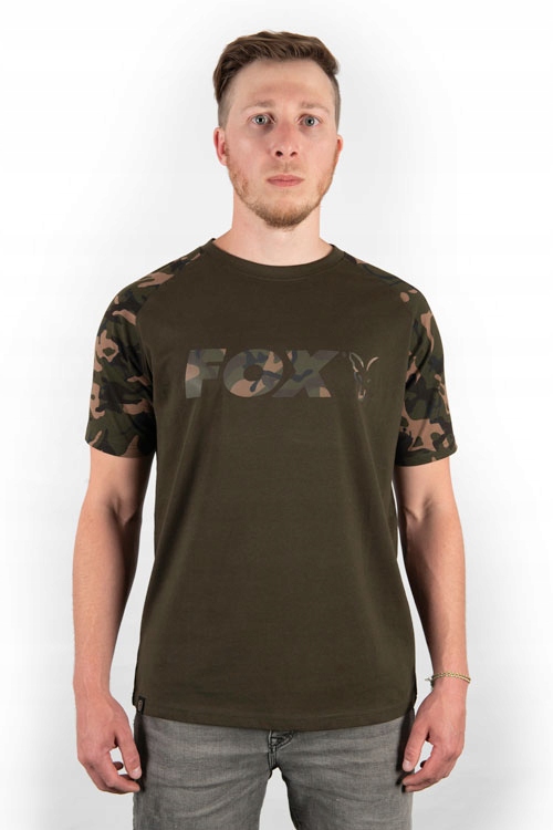 Koszulka Camo/khaki Chest Print T-shirt Roz Xl Fox Model CFX016
