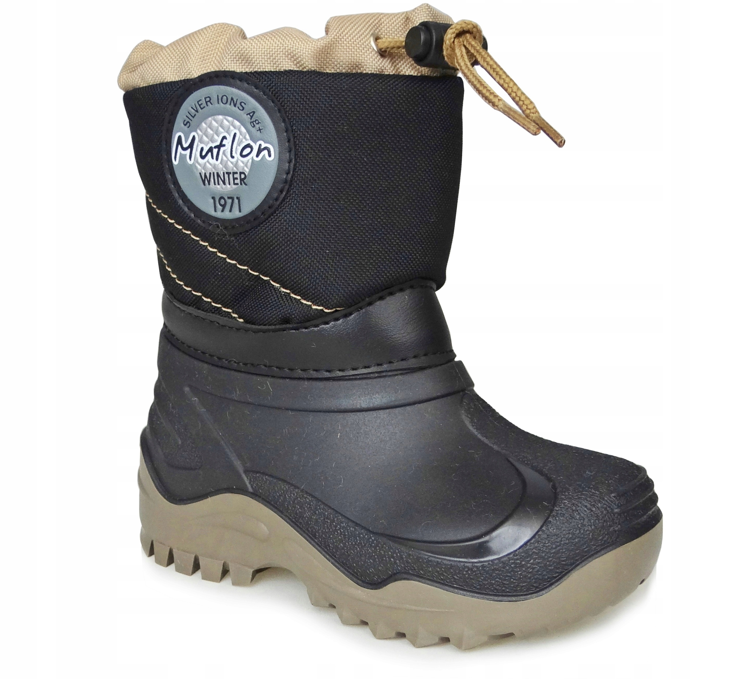 

Ciepłe Śniegowce Dla Chłopca Muflon Wełna Kalosze