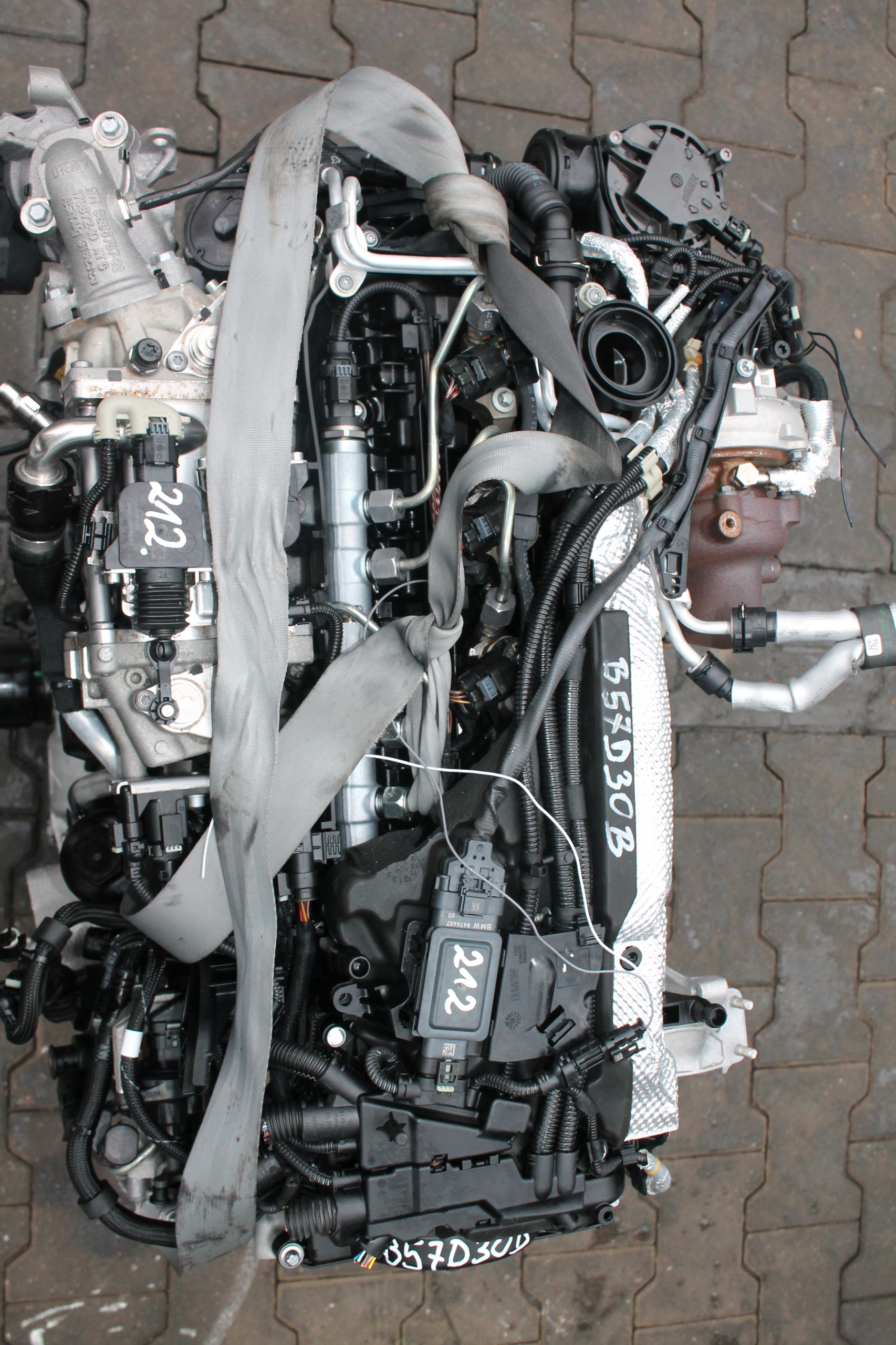 engine complete BMW 4X4 B57D30B 10 TYSKM
