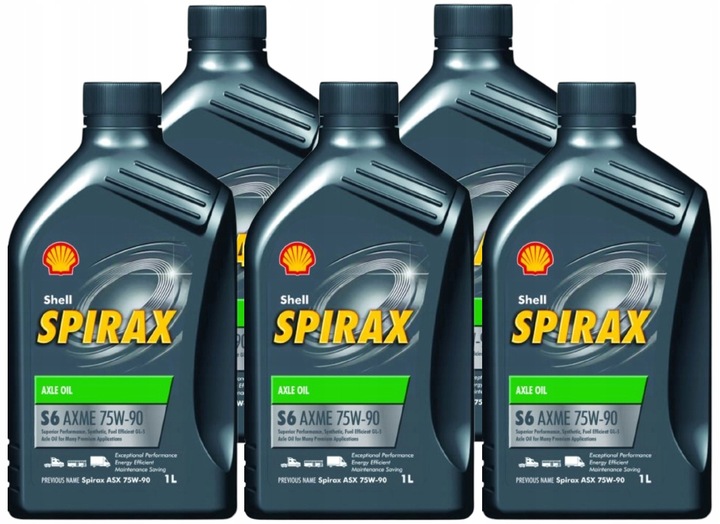 SHELL SPIRAX S6 AXME 75W90 1L OLEJ Przekładniowy 5011987007376 za 396 ...