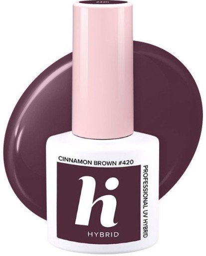 Hi Hybrid Lakier hybrydowy #420 Cinnamon Brown 5ml