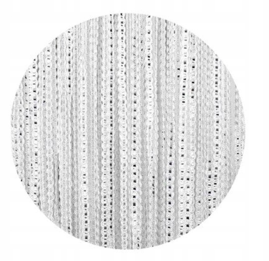 

Biała Firanka makarony Pasek Srebrna Nić 300 x 250