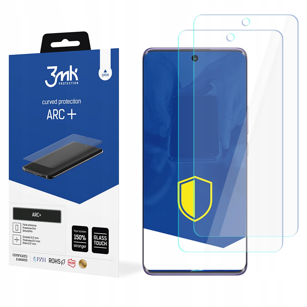 

2x Folia na cały ekran do Huawei Nova 9 3mk Arc+