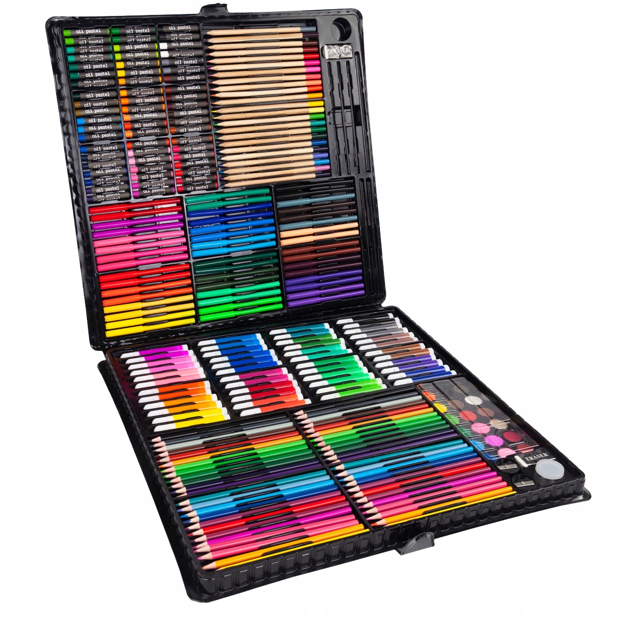 ZESTAW KREDEK DO RYSOWANIA MALOWANIA ARTYSTYCZNY WALIZKA 288 ELEMENTY EAN (GTIN) 5902802911810