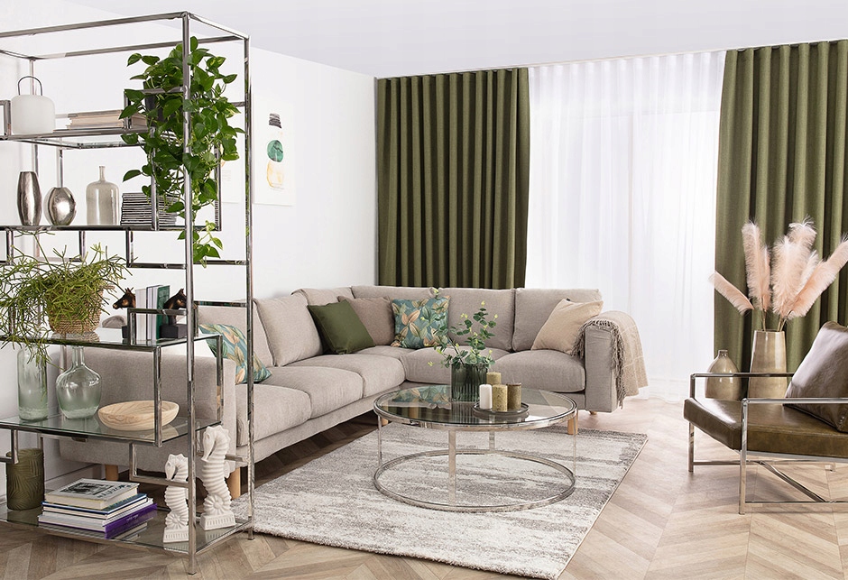 Hotová Roleta plisé Římská Sicílie 140x180 cm zelená