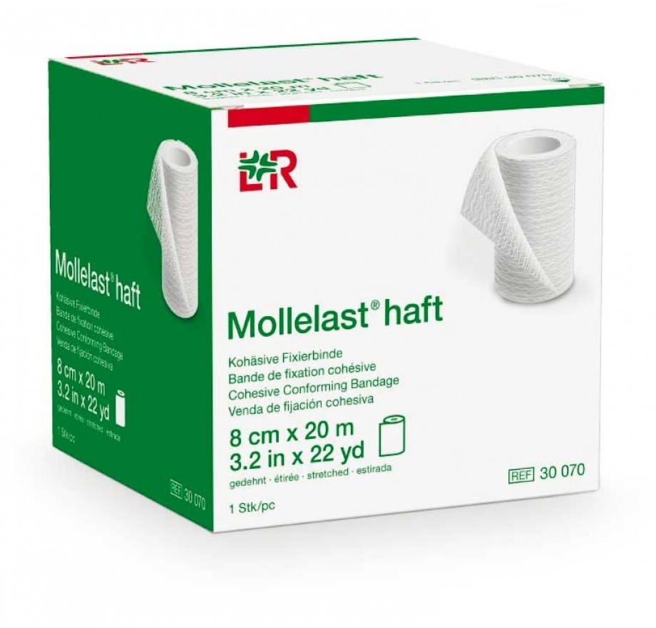 

Bandaż samoprzylepny Mollelast haft 8 cm x 20 m