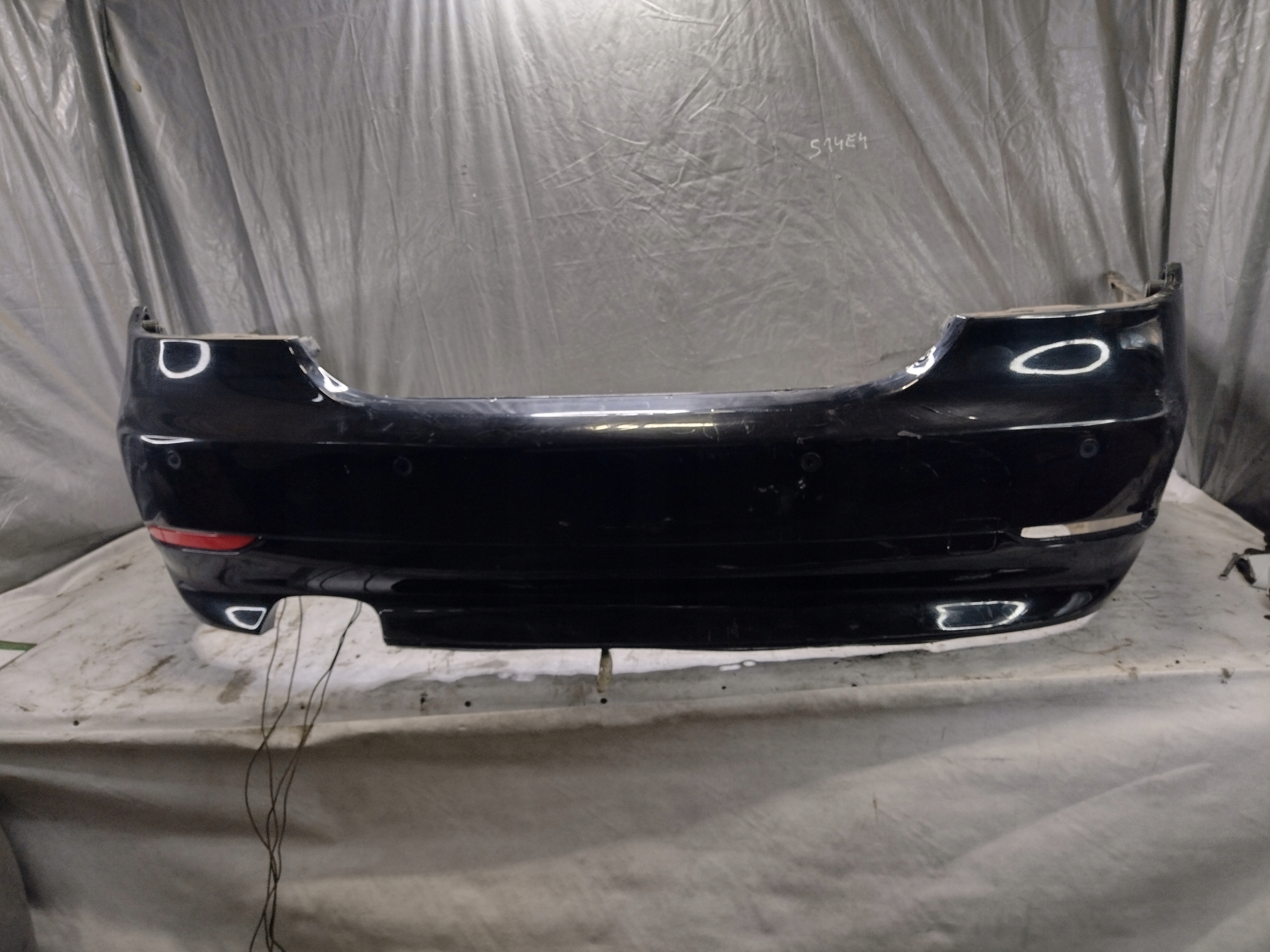 bumper rear PDC BMW E60 k: 668/9 Schwarz 2