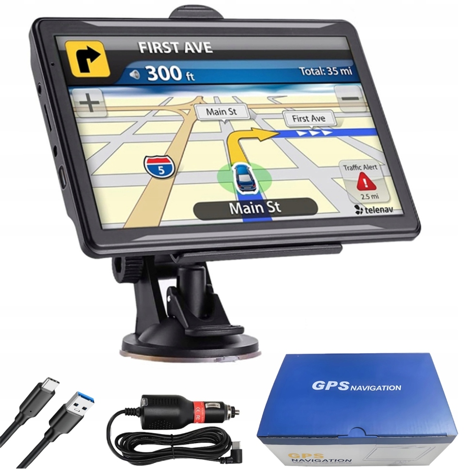 Gps navigace pro nákladní vozidla Truck 7" 16GB – Evropa, rychlá lokalizace