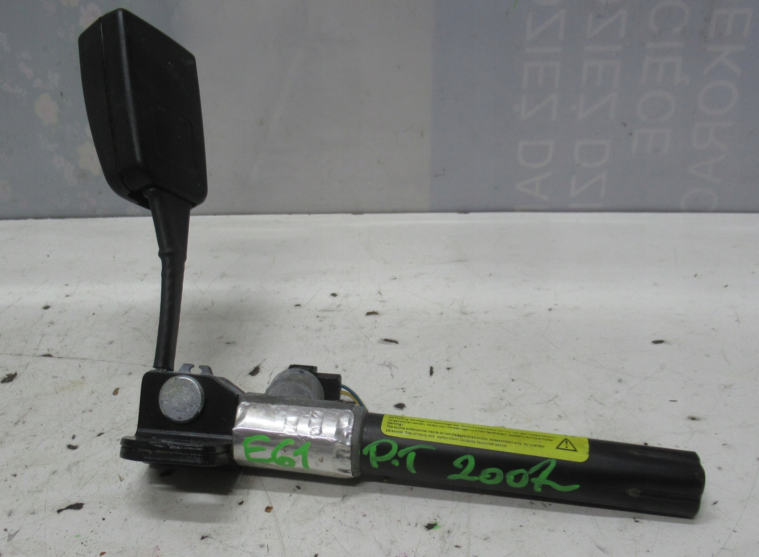 BMW E61 07R Spanner öv, szíj rechts heck 9117190