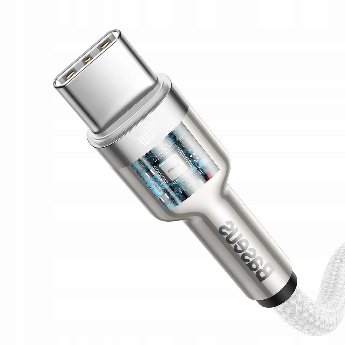 BASEUS SZYBKI KABEL PRZEWÓD USB TYPU C SZYBKIE ŁADOWANIE PD QC 3.0 100W 1M Marka Baseus