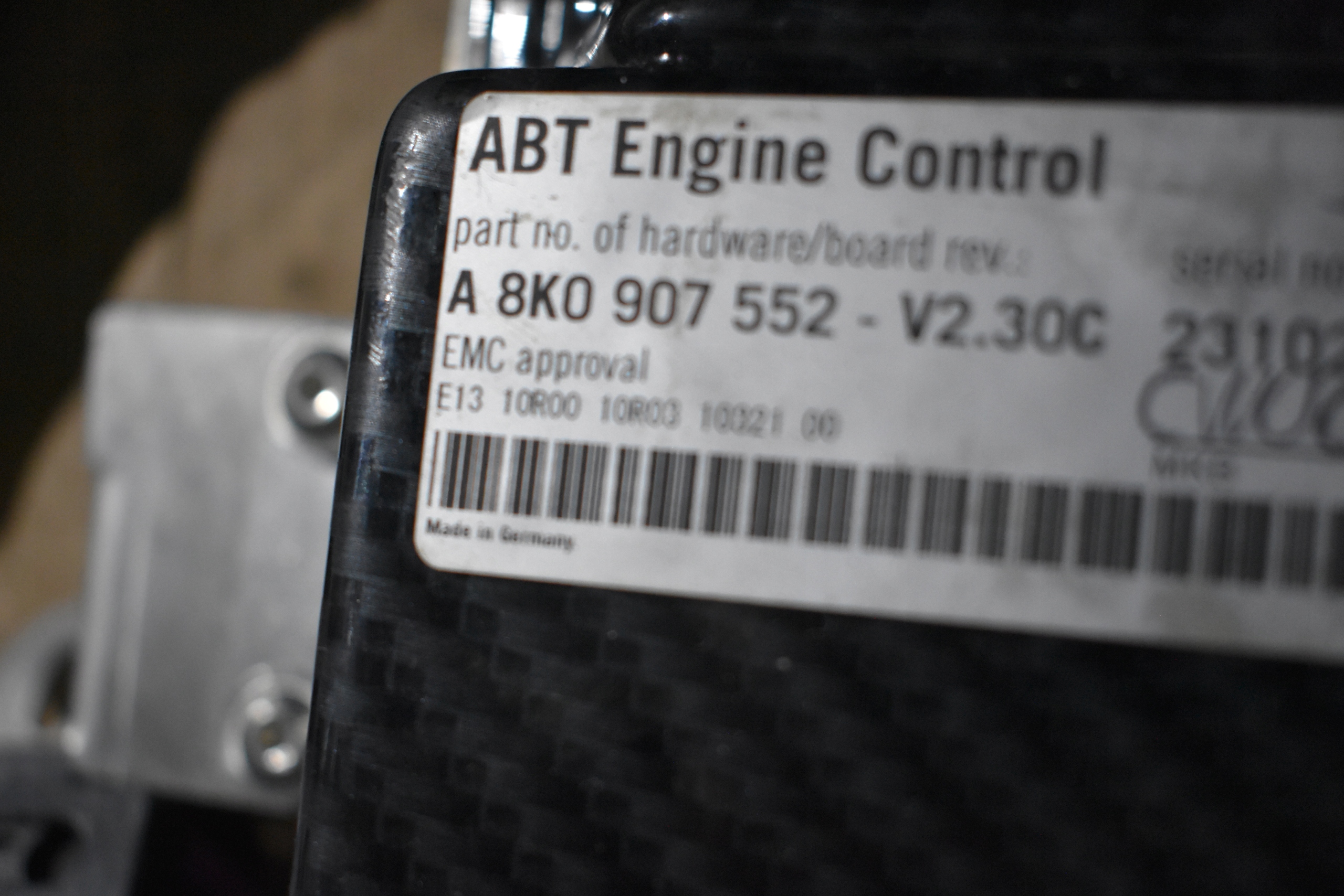 IDEALNY control unit ECU ABT wiring AUDI RS6 RS7 C7 1
