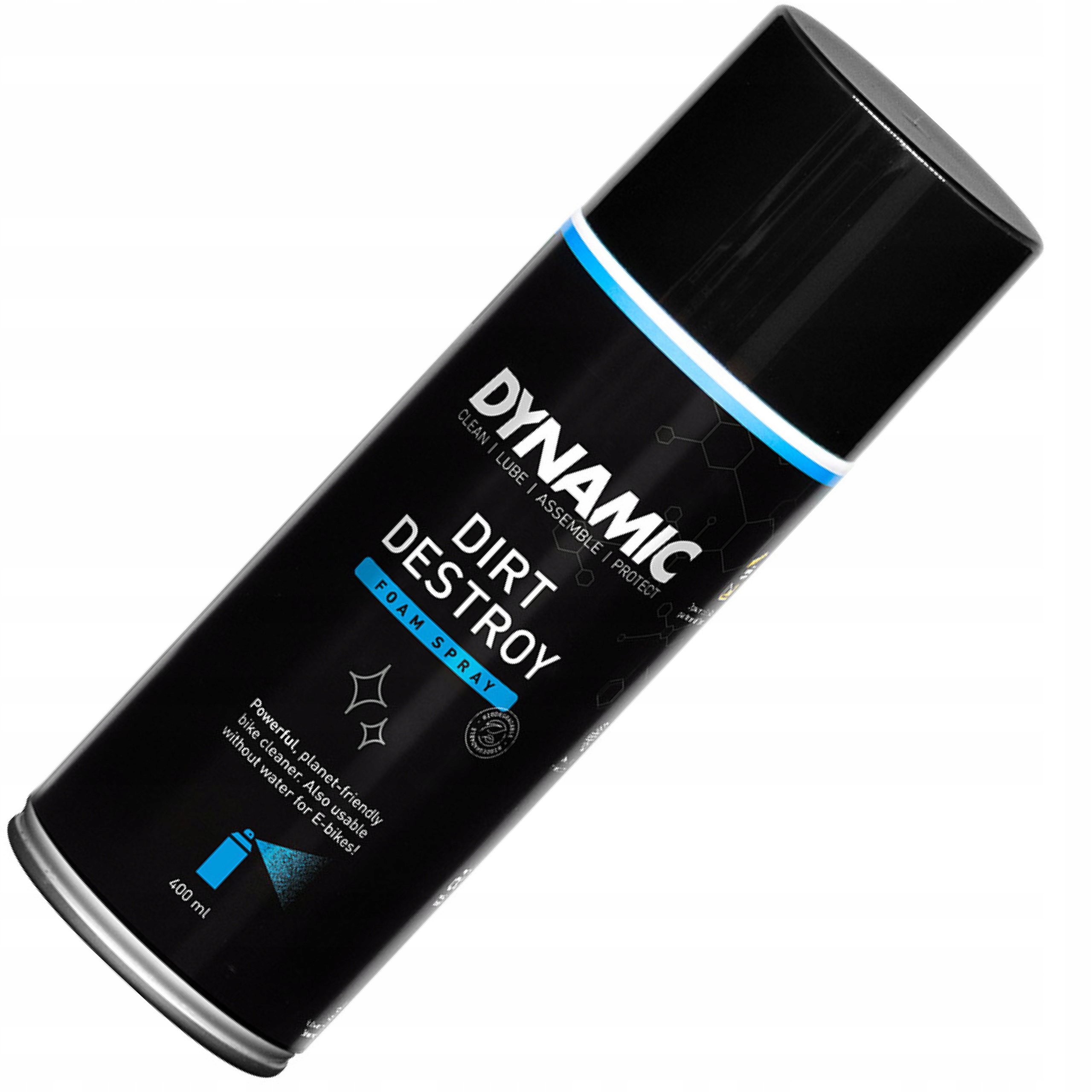 Piana do Czyszczenia Roweru E-bike bez Wody Dynamic Dirt Destroy 400ml Bio