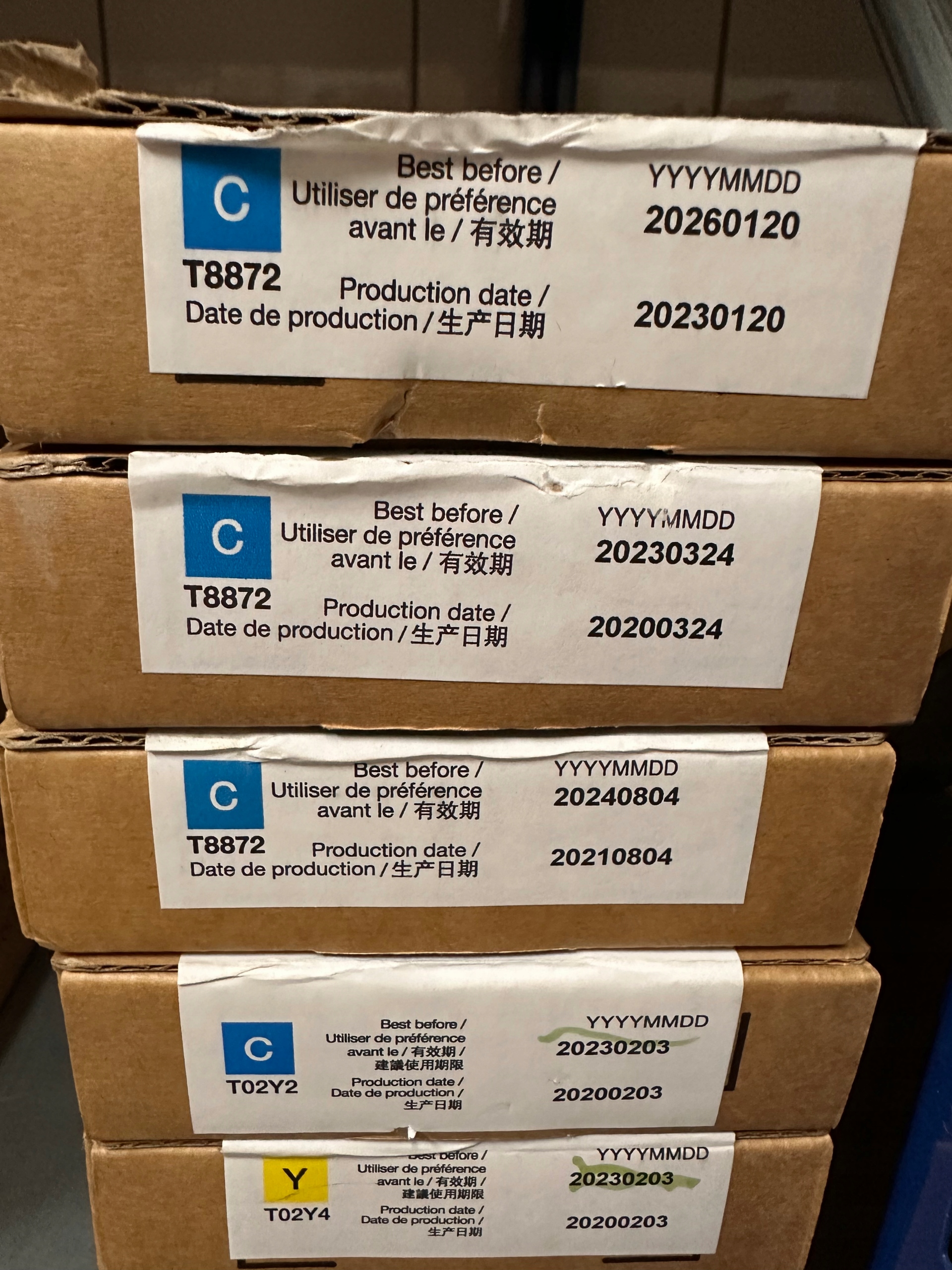 Tusz Epson T8872 C13T887200 modrý (cyan) Originál