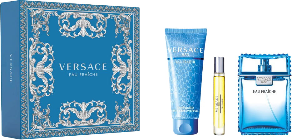 Zestaw Versace Man Eau Fraiche Edt (100 ML 150 ML 10 ML)