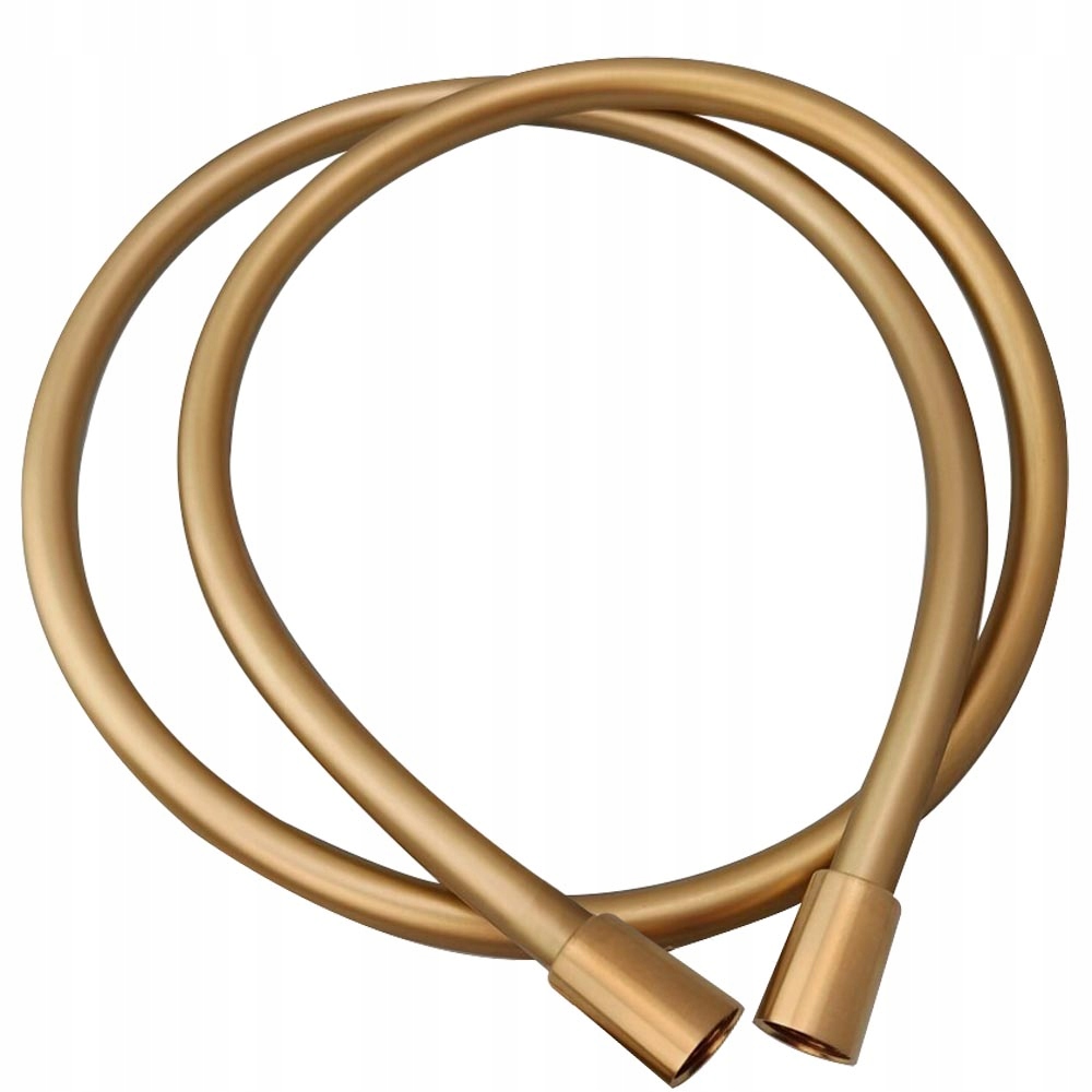 

Wąż prysznicowy Flex złoty silikonowy 150cm