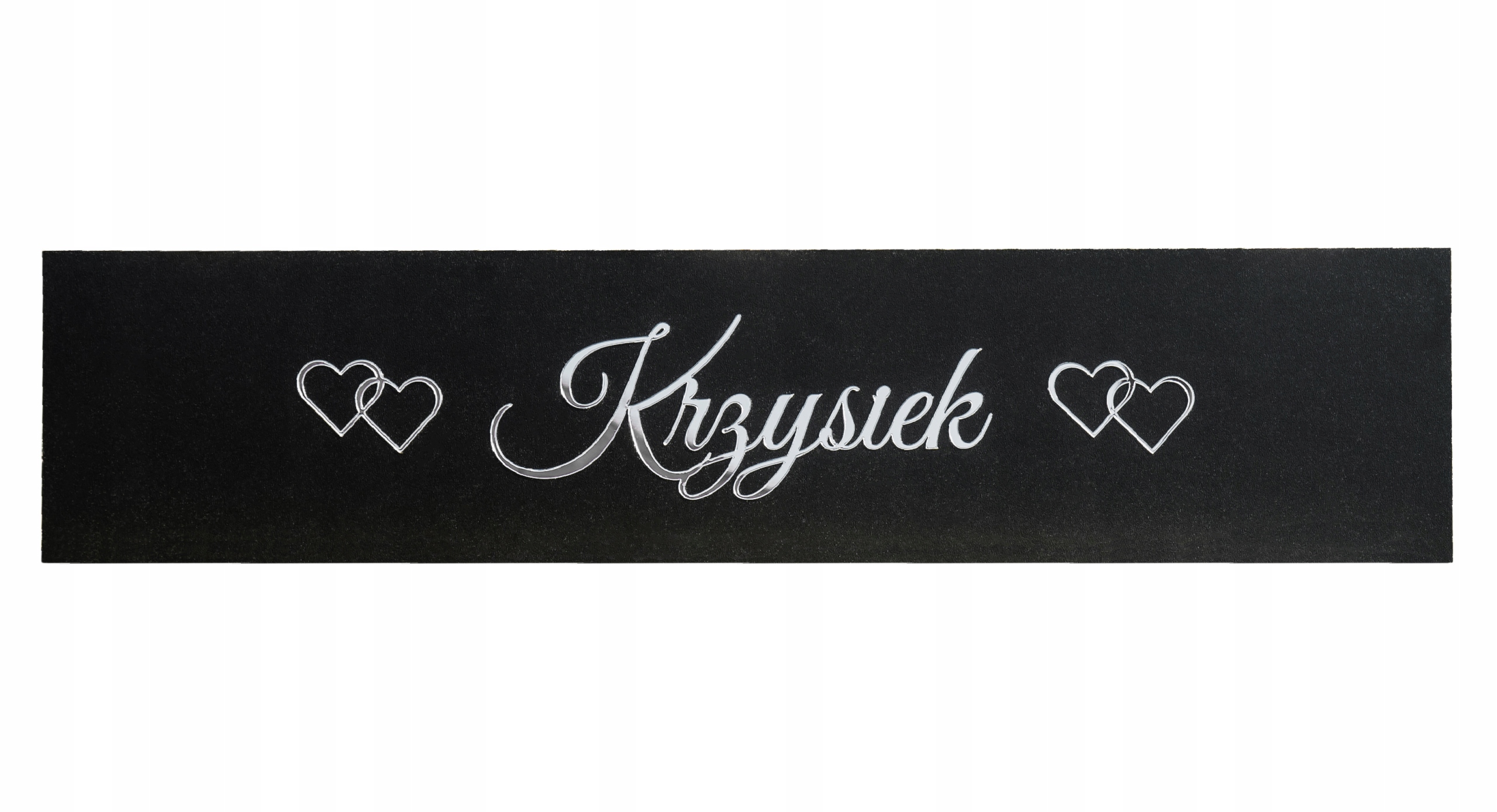 Tablica samochodowa ozdobna ślub wesele TR9CS Rodzaj tablice