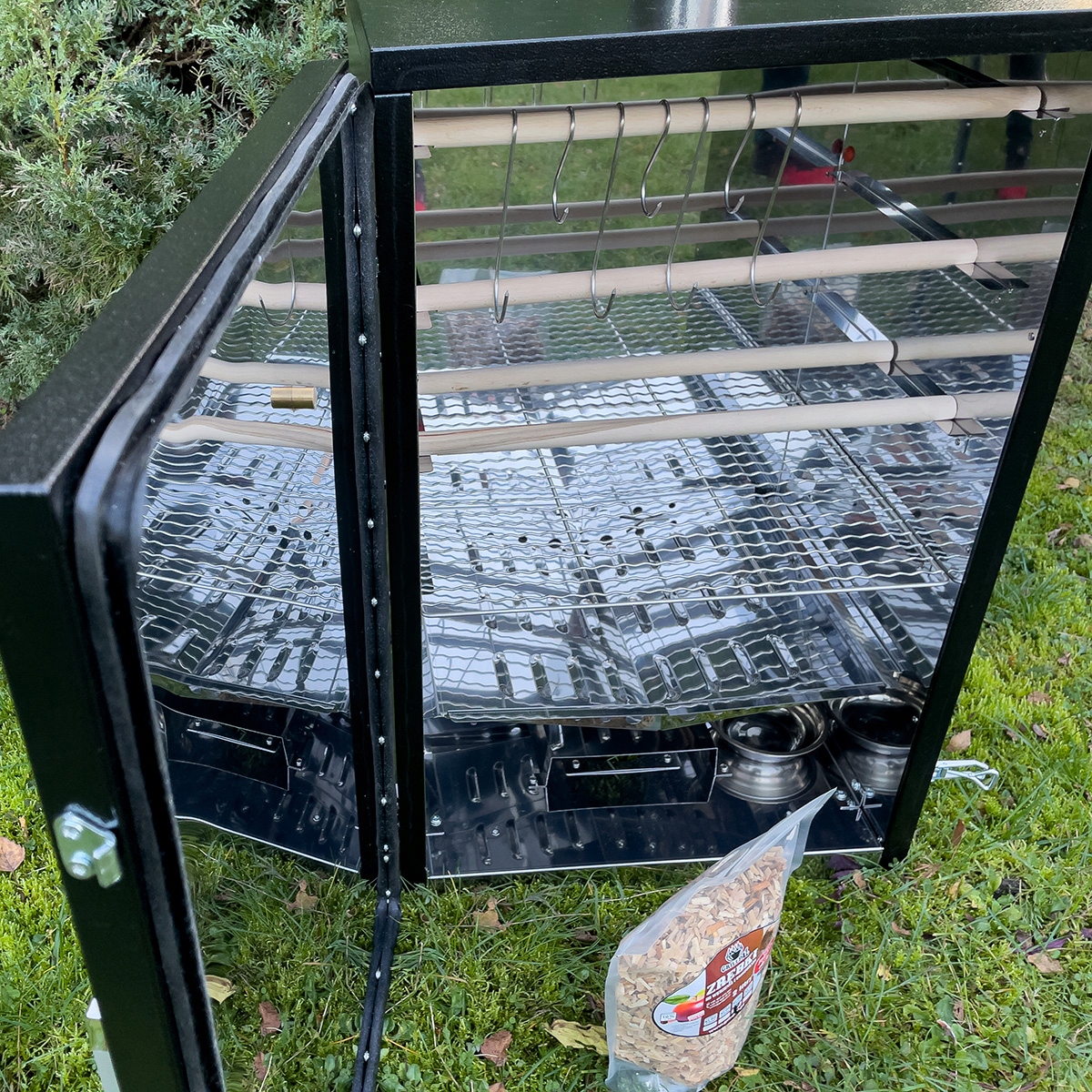 Wędzarnia Elektryczna EMD124L/80 Stołek Kol. Sosna Materiał metal