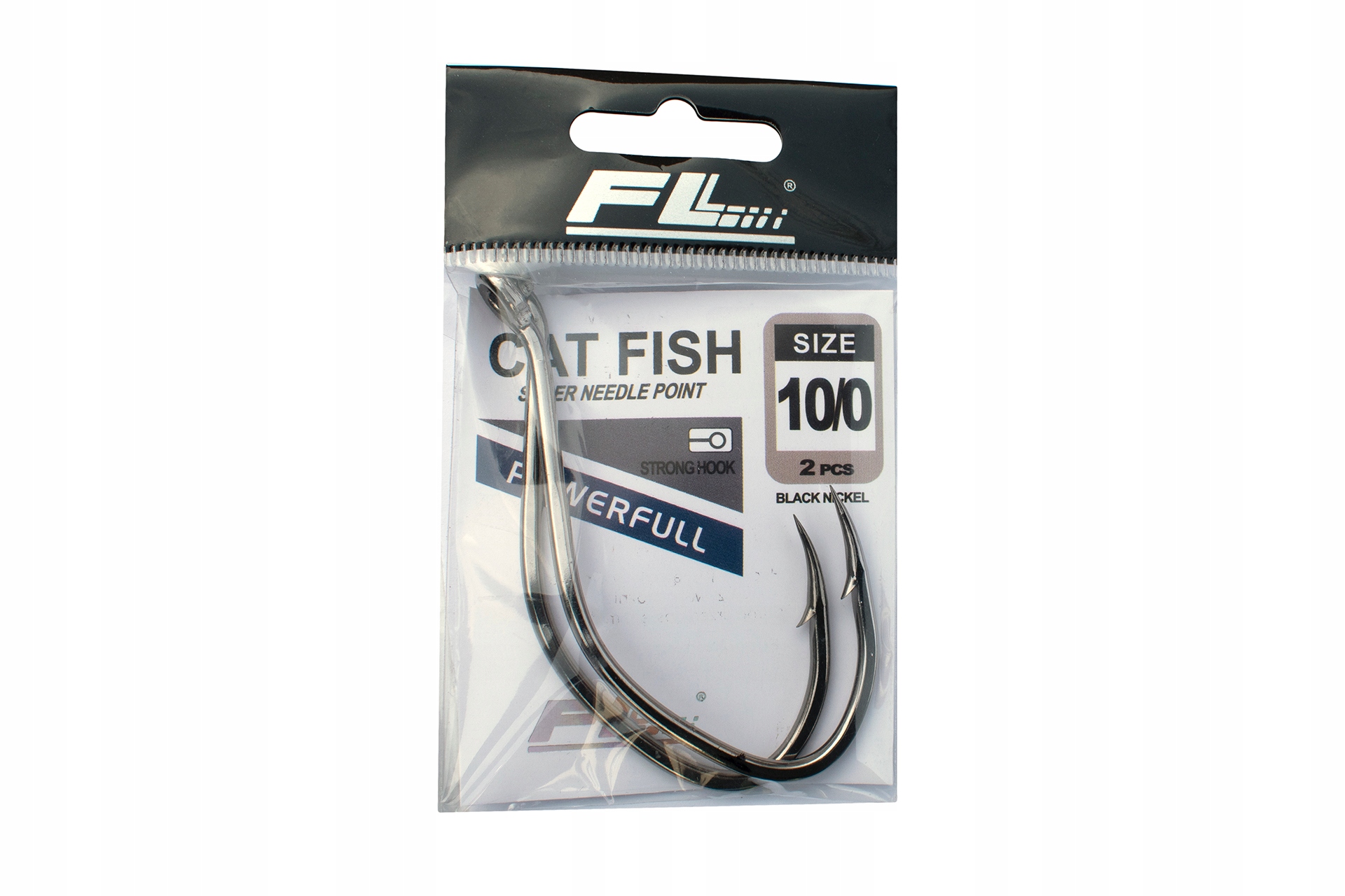 

2 masywne, mocne haki sumowe Cat Fish nr 10/0 Fl