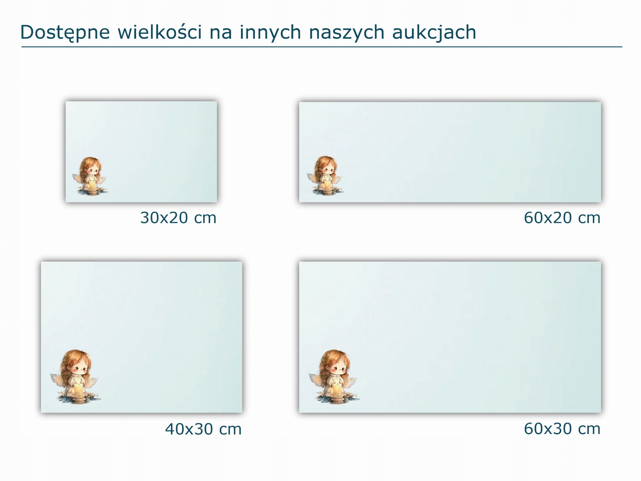 SZKLANA PODSTAWKA POD ZNICZE 25x25cm 555d Aniołek Długość 25 cm