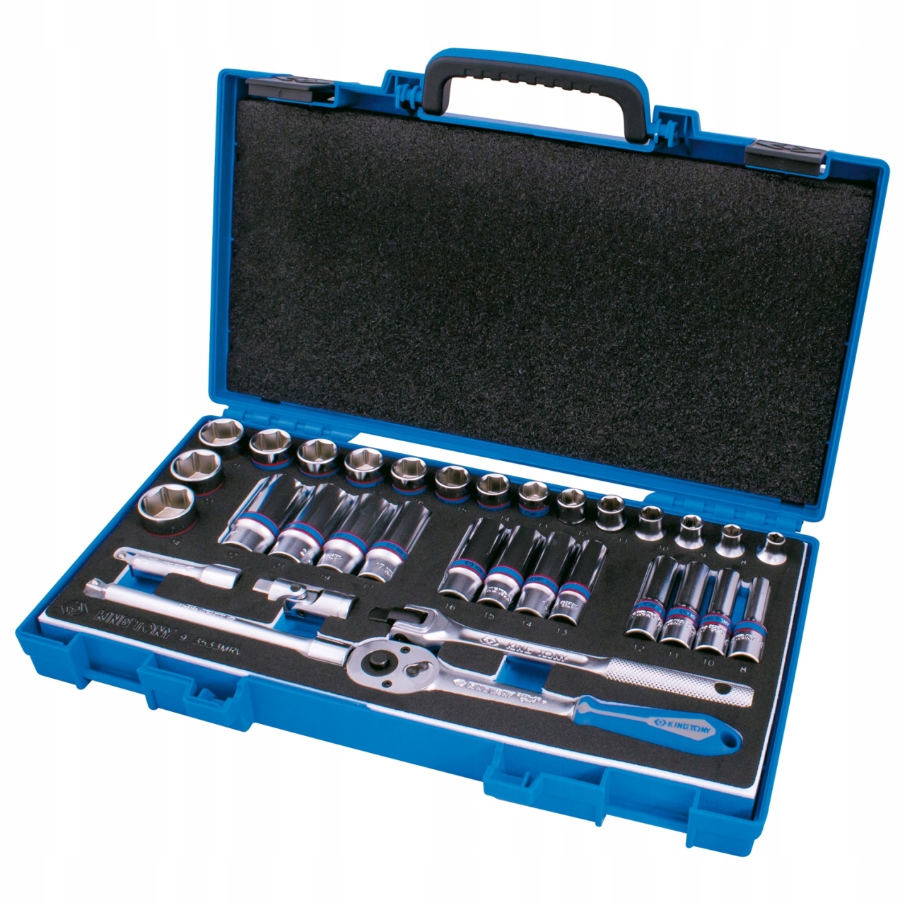 KING TONY ZESTAW NARZĘDZI 3/8" NASADKI 6-kąt. Marka King Tony