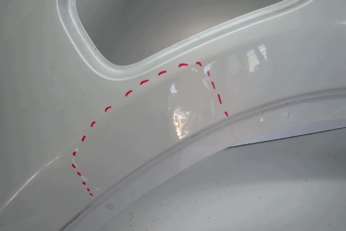 BMW X1 F48 HYBRYDA HYBRID 15- fender left front front