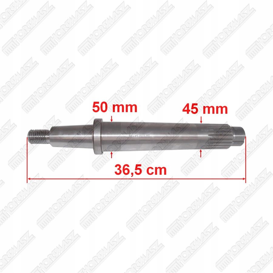 Vertikálny Hriadeľ Prevodovky Rg PK-45.003.03 Hortmasz