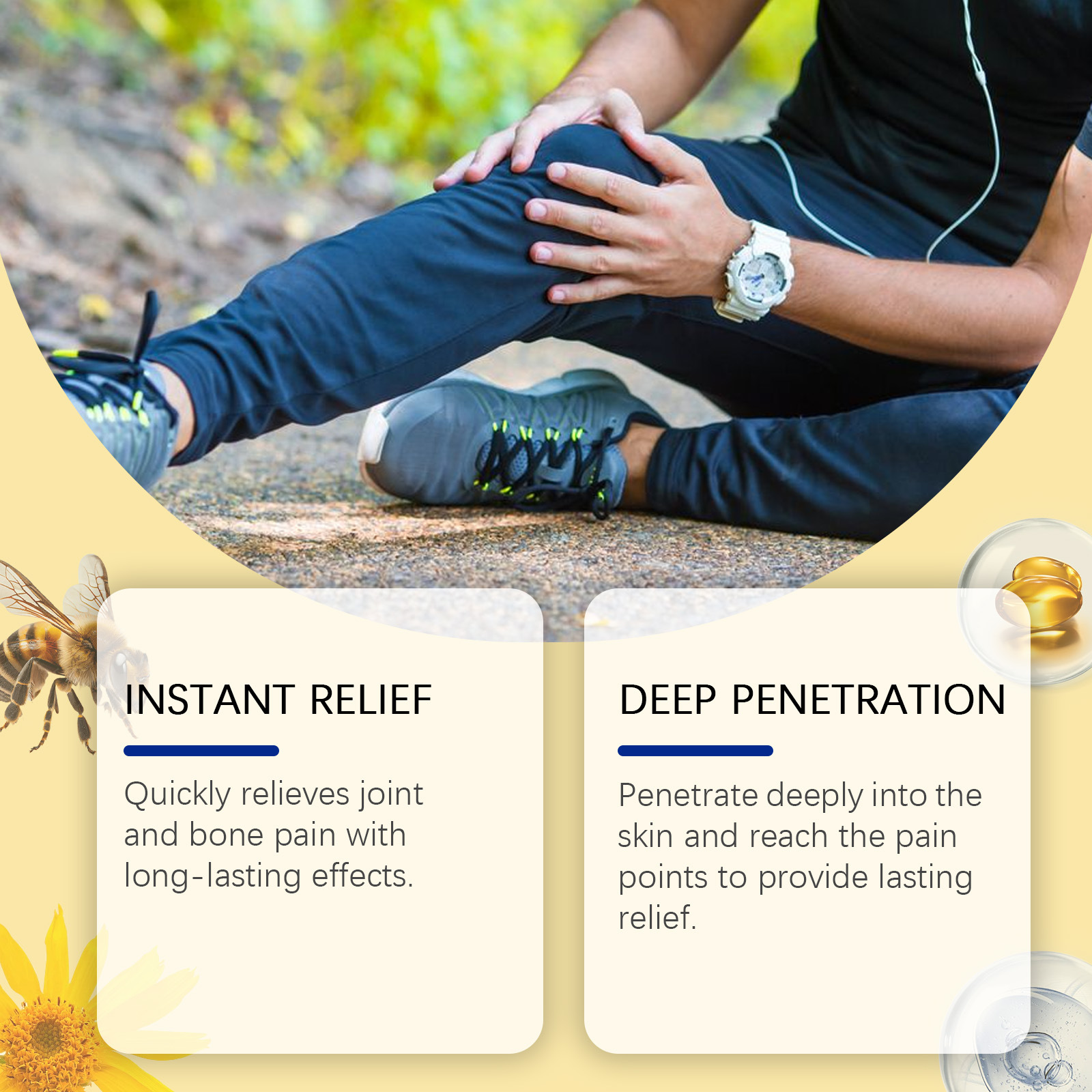 Kem trị liệu xương khớp cao cấp Bee Venom