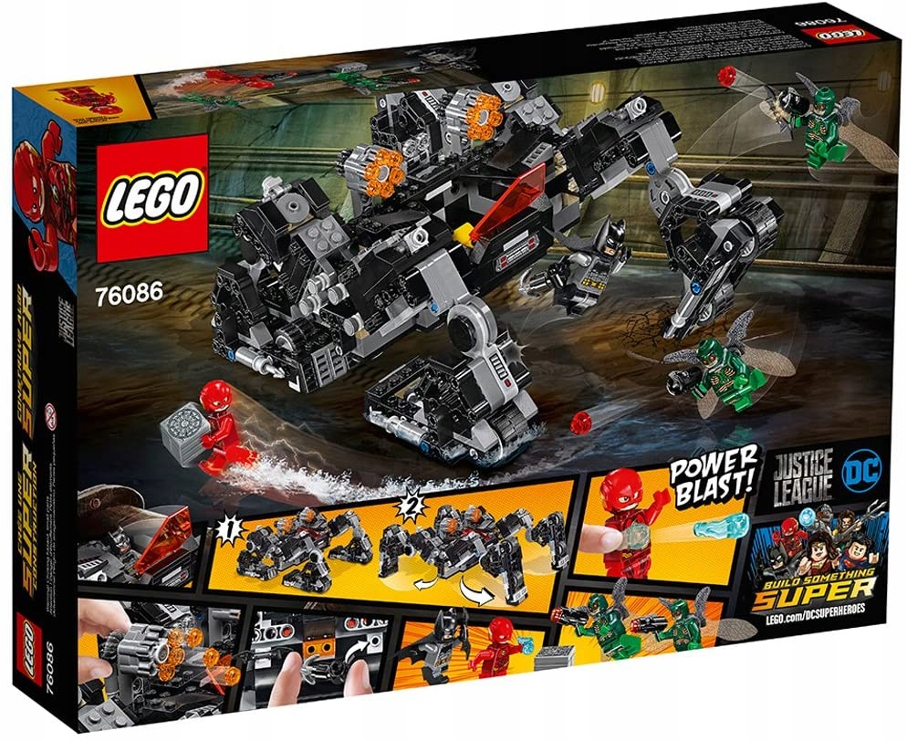 Lego 76086 klocki DC Atak Knightcrawlera w tunelu Marka LEGO