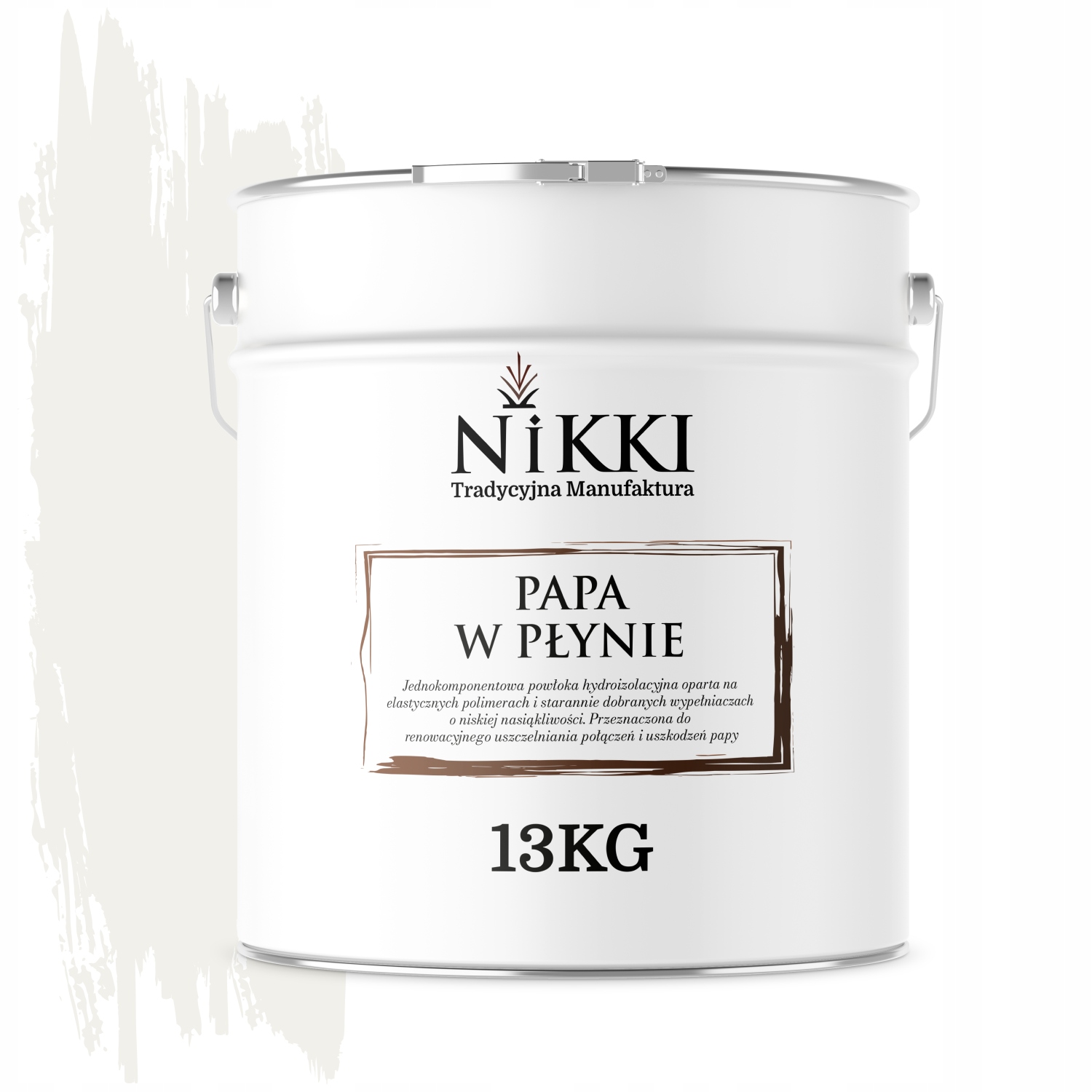 Tekutá Papa 13 Kg, Mrazuvzdorná, Vodotesná, Biela, Cestná