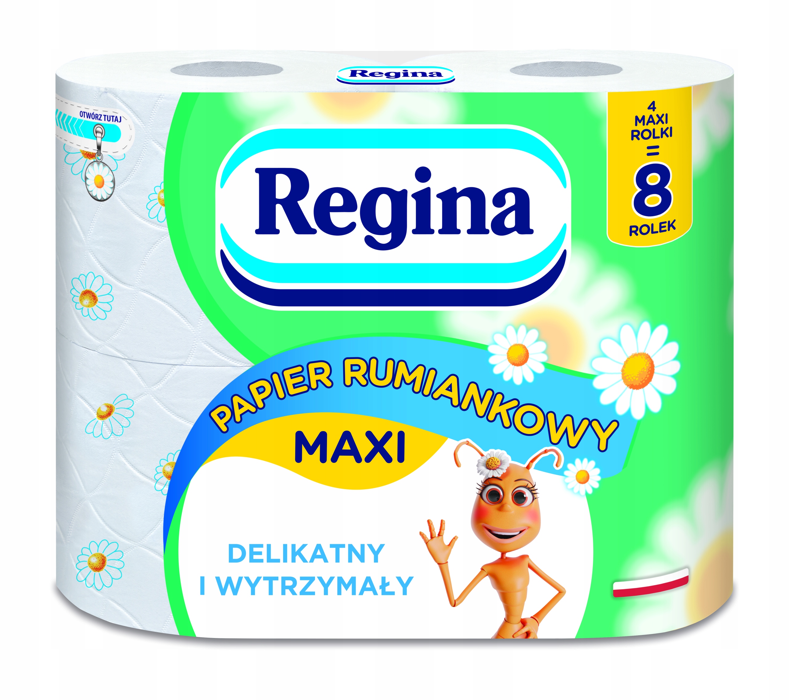 

Papier Toaletowy Regina Rumiankowy 4 Rolki Maxi
