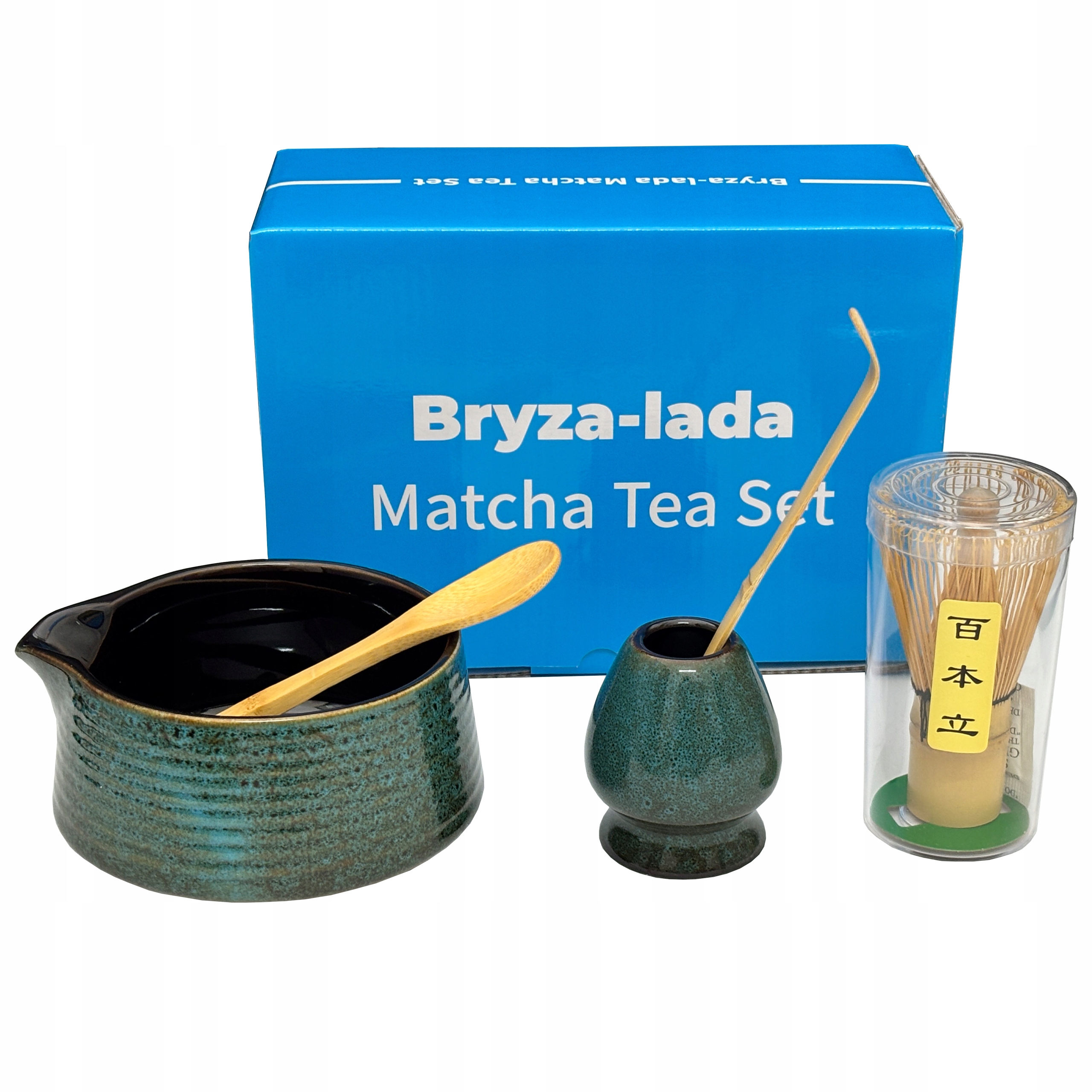 Levně Bryza-Lada Matcha Sada na čaj z bambusu v dárkové krabičce Matcha