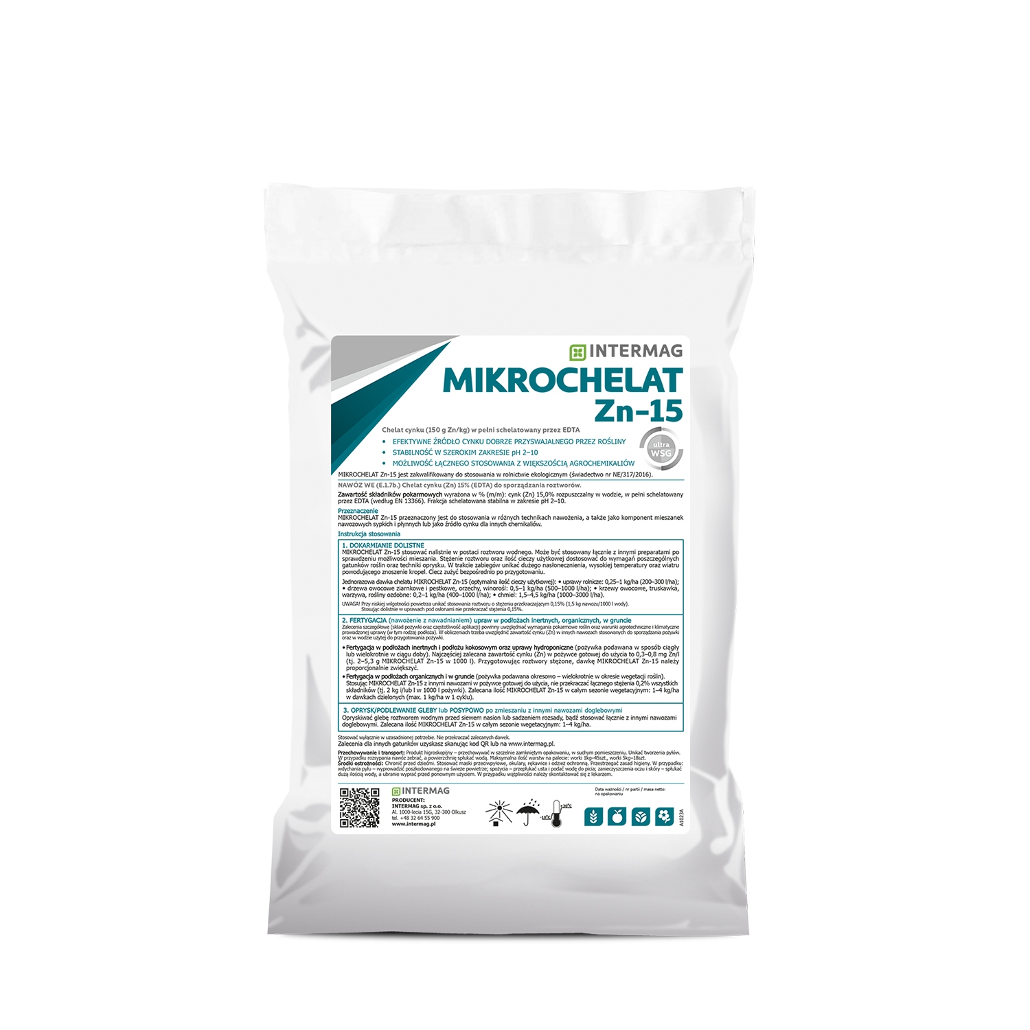 Mikrochelat Zn 15 5kg Cynk Intermag