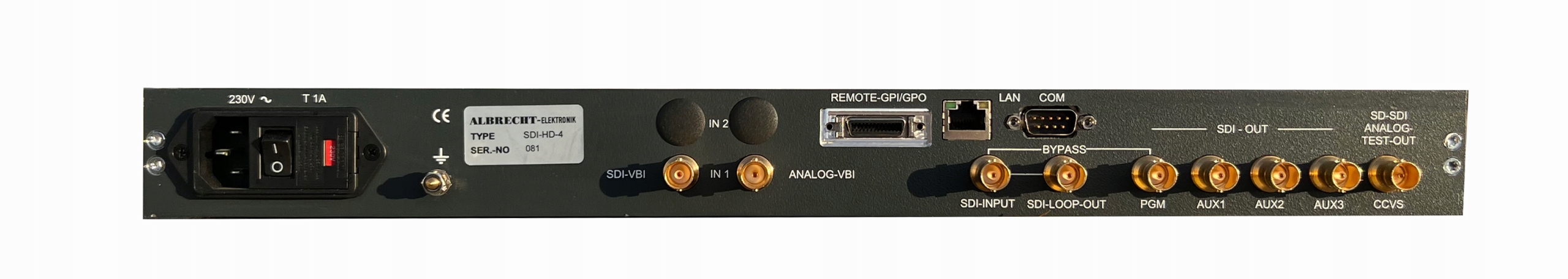 Albrecht SDI-HD-4 SDI-INSERTER Marka Inna